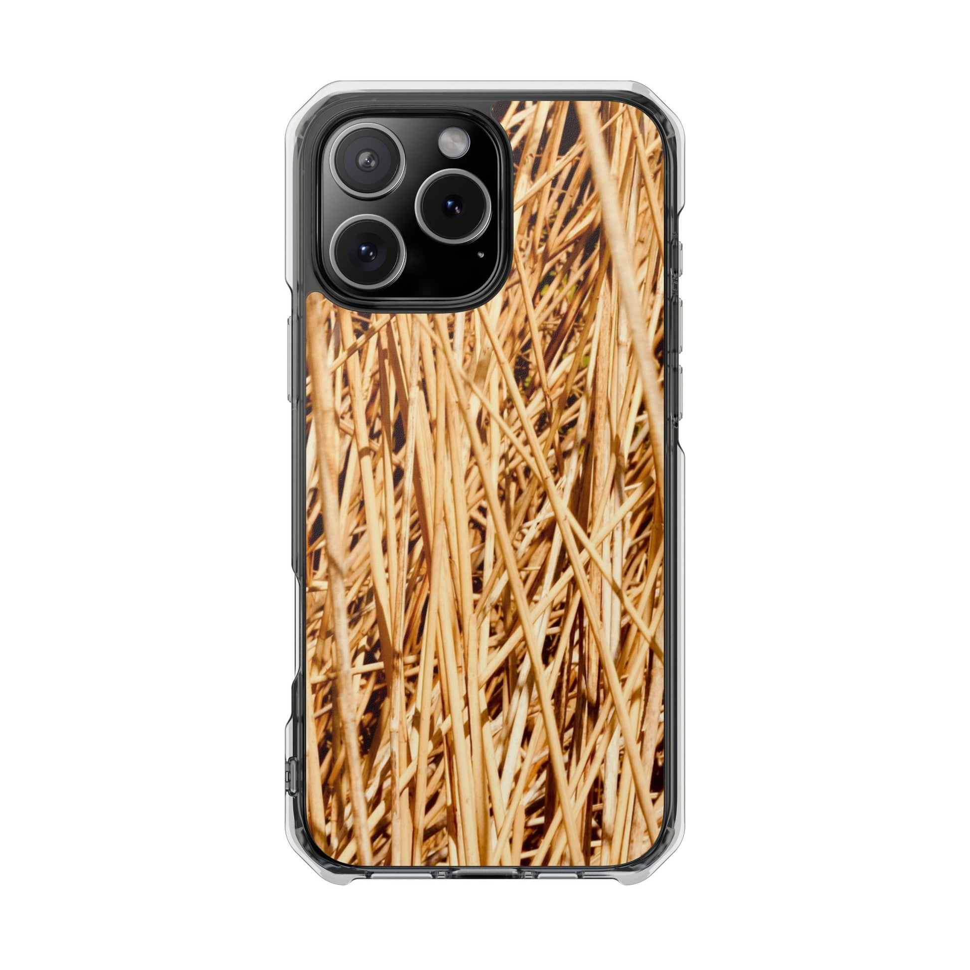 Magnetic Clear Impact Phone Cases for Nature Lovers, Durable Phone Cover, Unique Gift, Eco-Friendly Case, Seasonal Style - FORMO