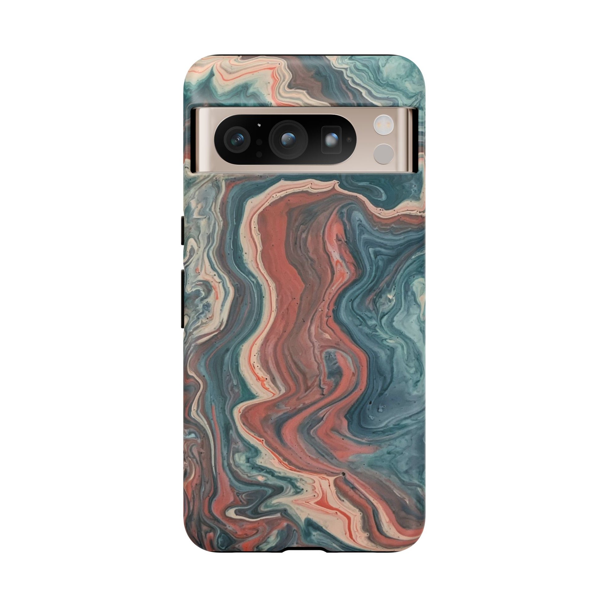 Artistic Phone Case, Tough Cases for Stylish Protection, Marble Design, Trendy Gift for Phone Lovers, Unique Cell Phone Accessory - FORMO