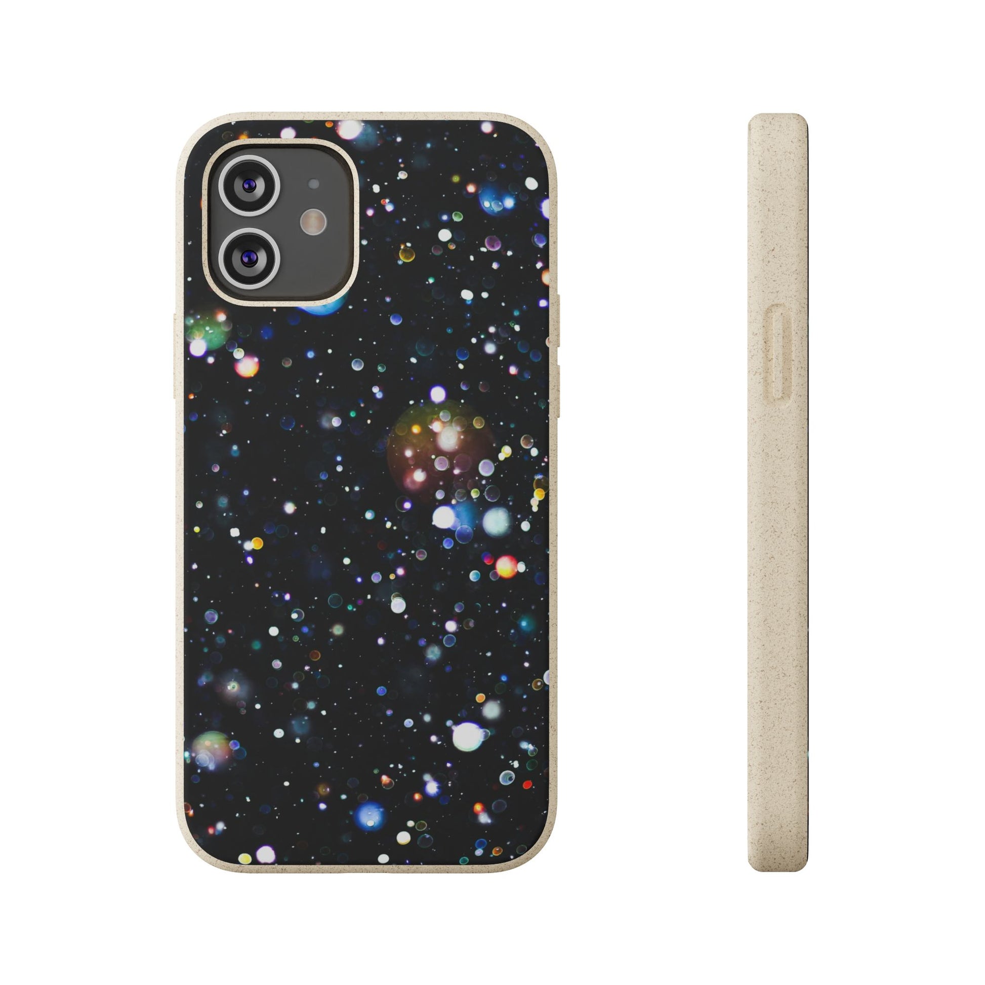 Eco-Friendly Phone Cases, Galaxy Print Biodegradable Cases, Sustainable Phone Accessories, Green Gifts for Her, Space Lover Gift - FORMO