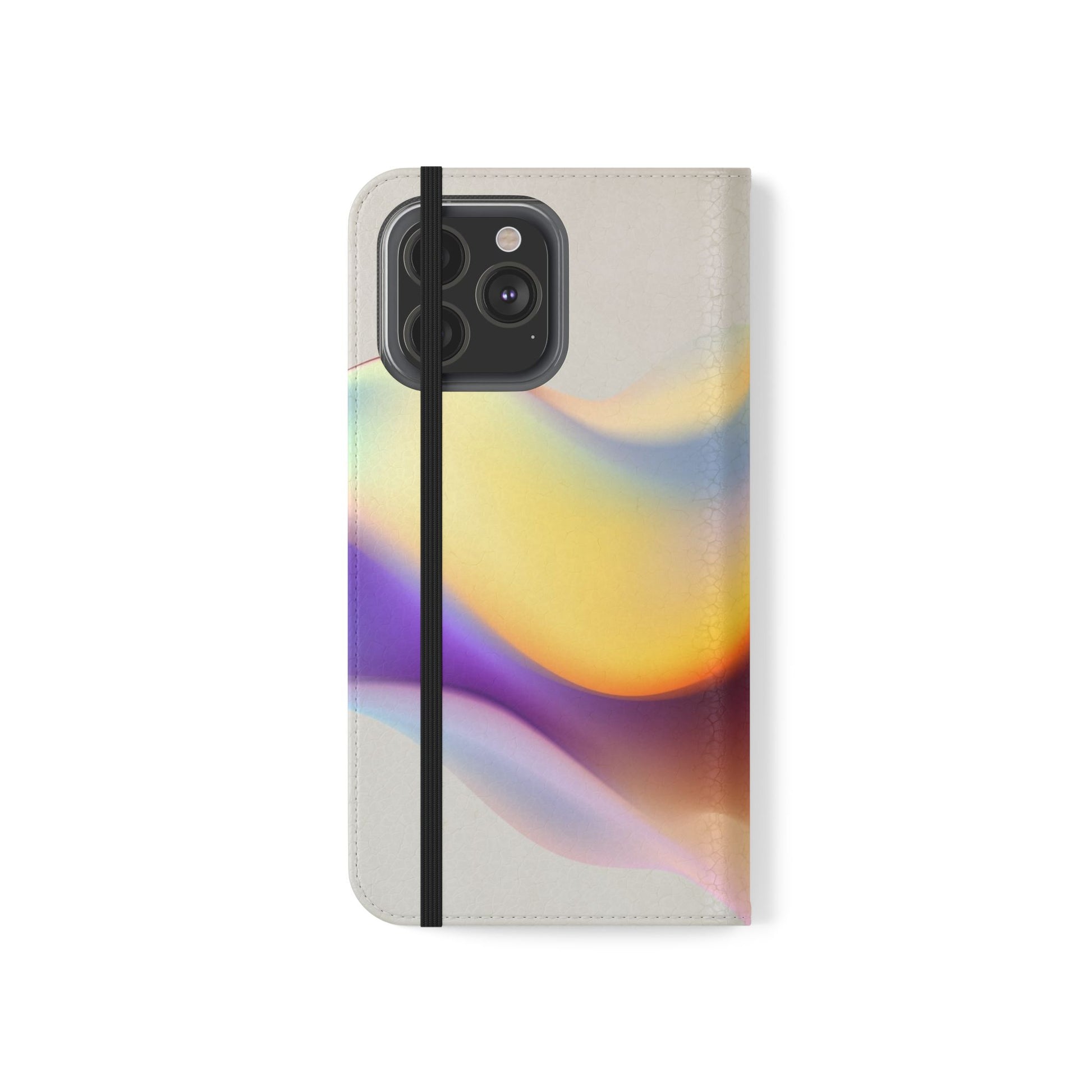 Abstract Gradient Wave Phone Wallet Case (iPhone & Samsung Compatible) - FORMO