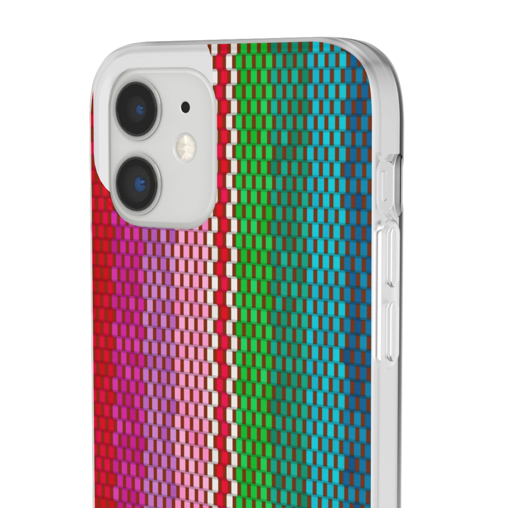 Colorful Striped Flexi Phone Case (iPhone & Samsung Compatible) - FORMO