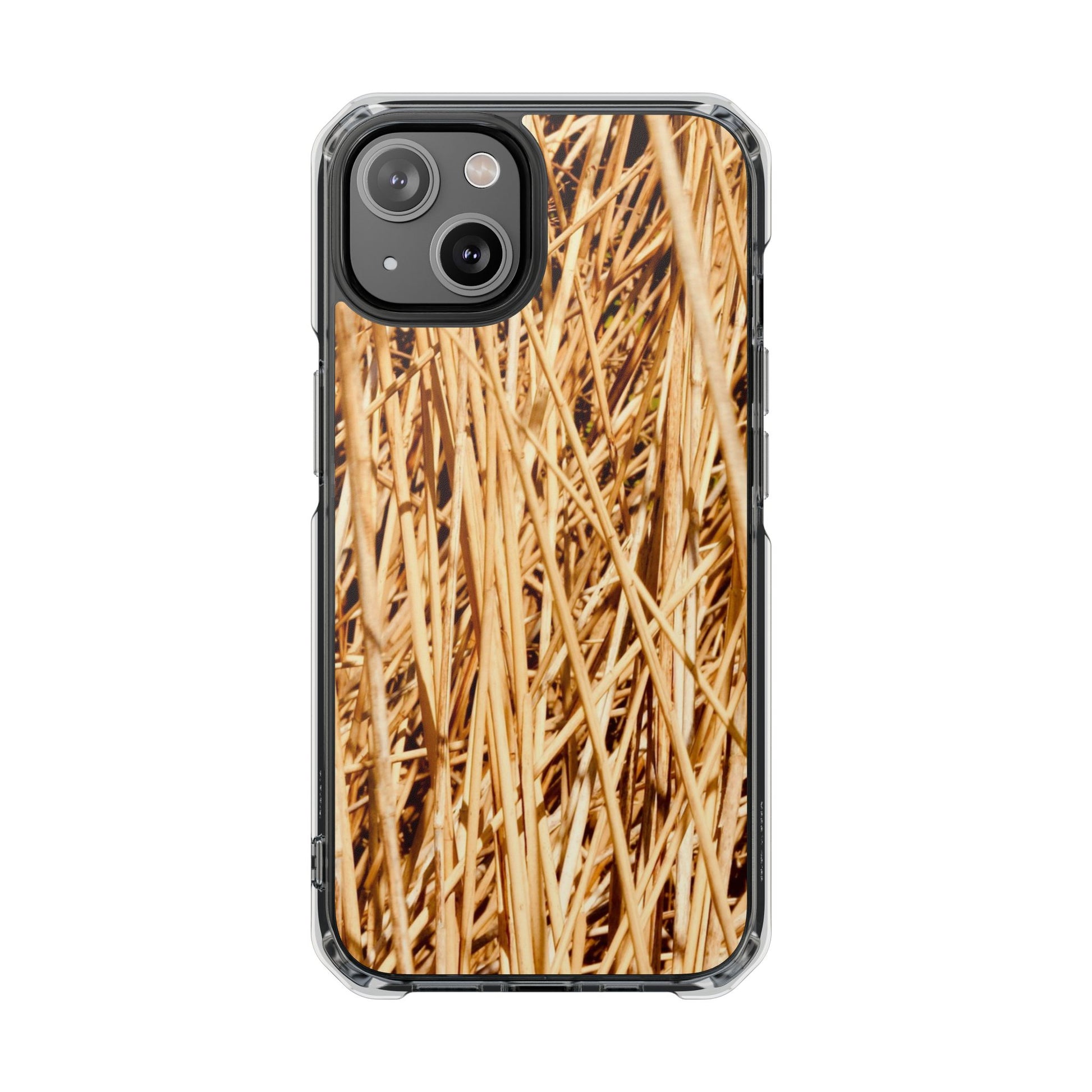Magnetic Clear Impact Phone Cases for Nature Lovers, Durable Phone Cover, Unique Gift, Eco-Friendly Case, Seasonal Style - FORMO