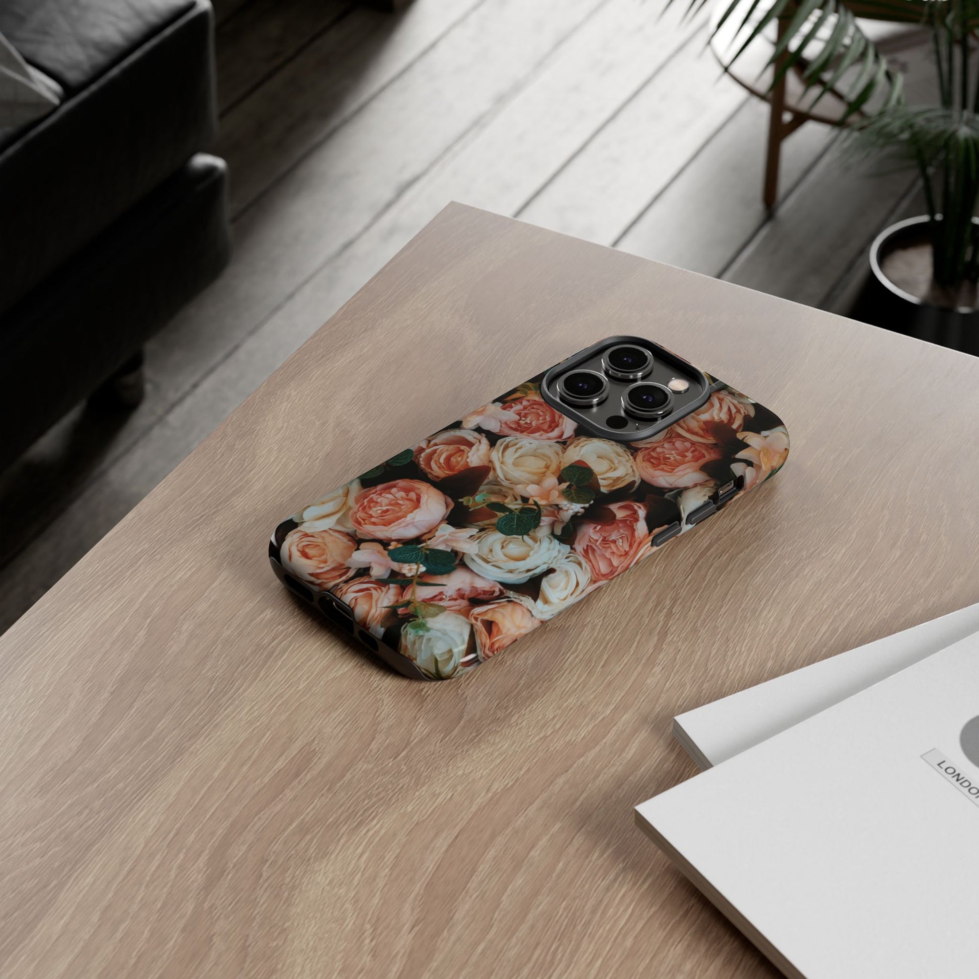 Floral Phone Case - Tough Cases, Rose Design, Floral Protection, Gift for Her, Cute Mobile Cover, Eco-Friendly Case - FORMO