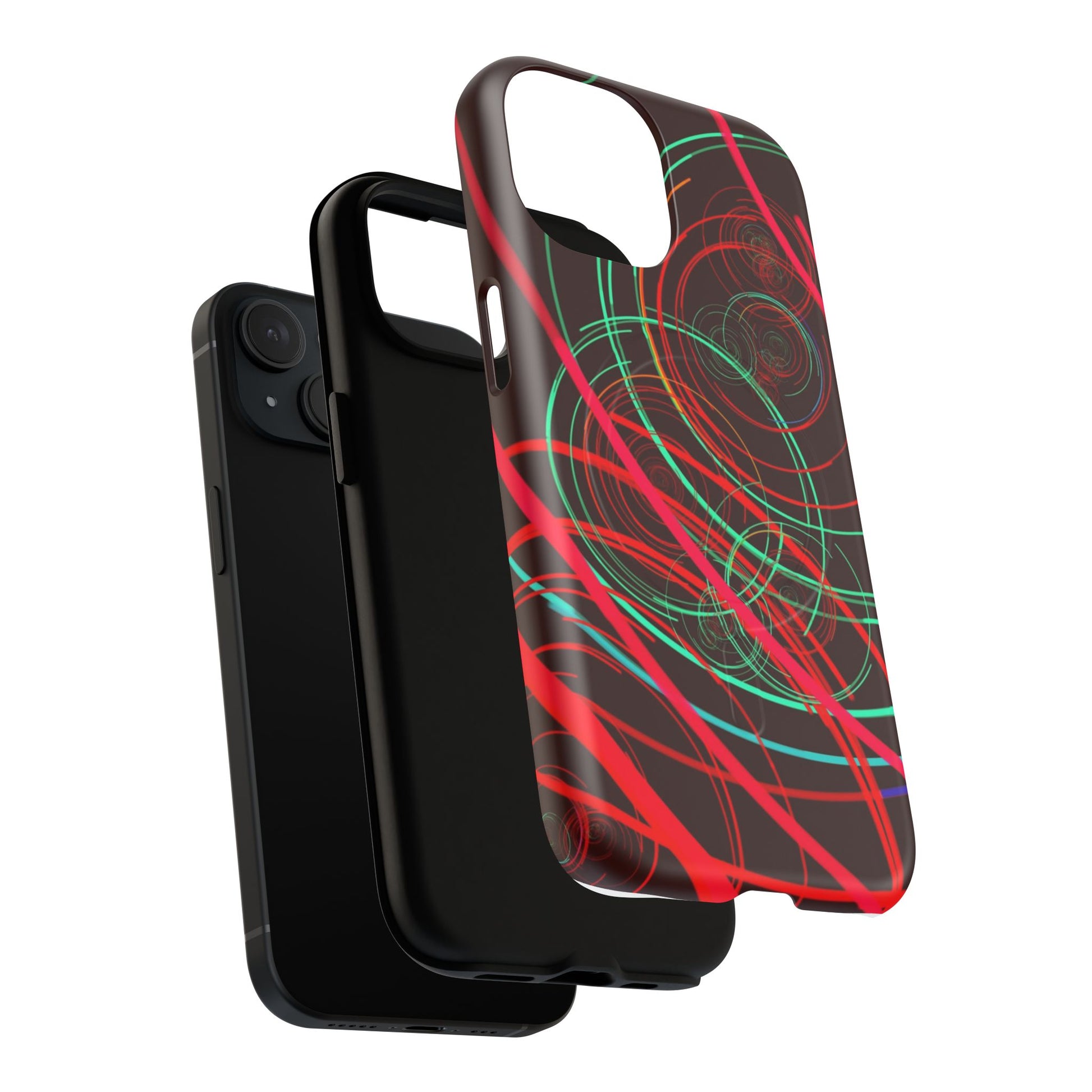 Vibrant Spiral Magnetic Phone Case (iPhone & Samsung Compatible) - FORMO