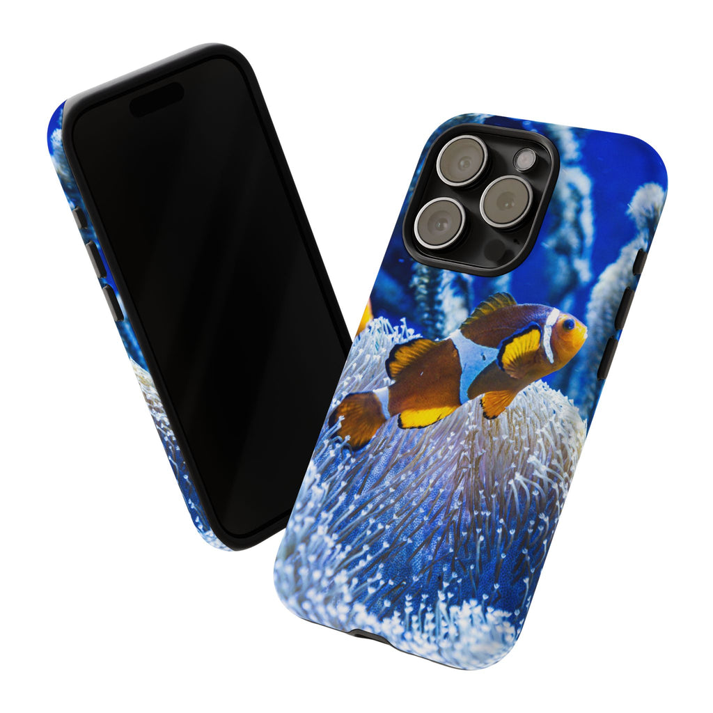Colorful Marine Life Phone Case, Fish Case, Ocean Lover Gift, Underwater Art, Unique Phone Cover, Tough Phone Protector - FORMO