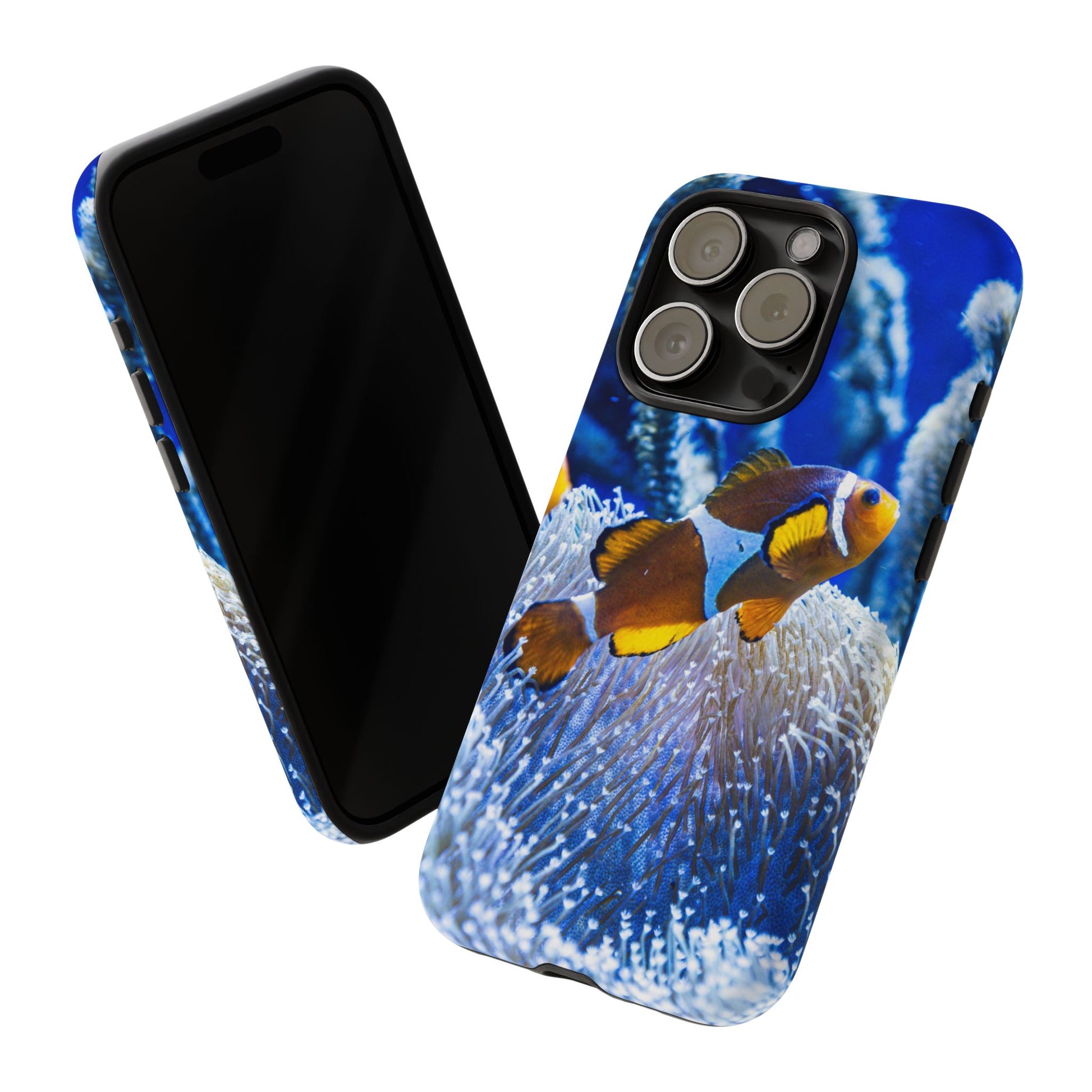 Colorful Marine Life Phone Case, Fish Case, Ocean Lover Gift, Underwater Art, Unique Phone Cover, Tough Phone Protector - FORMO