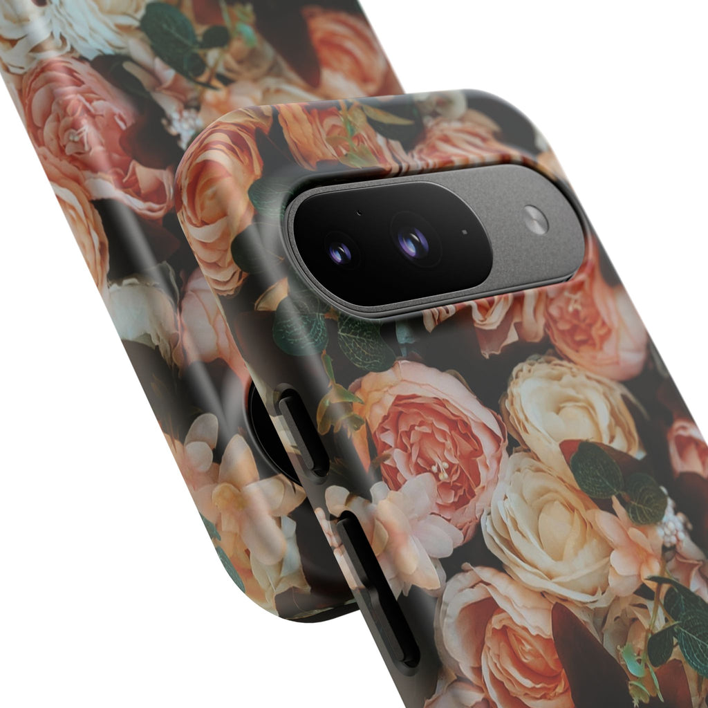 Floral Phone Case - Tough Cases, Rose Design, Floral Protection, Gift for Her, Cute Mobile Cover, Eco-Friendly Case - FORMO