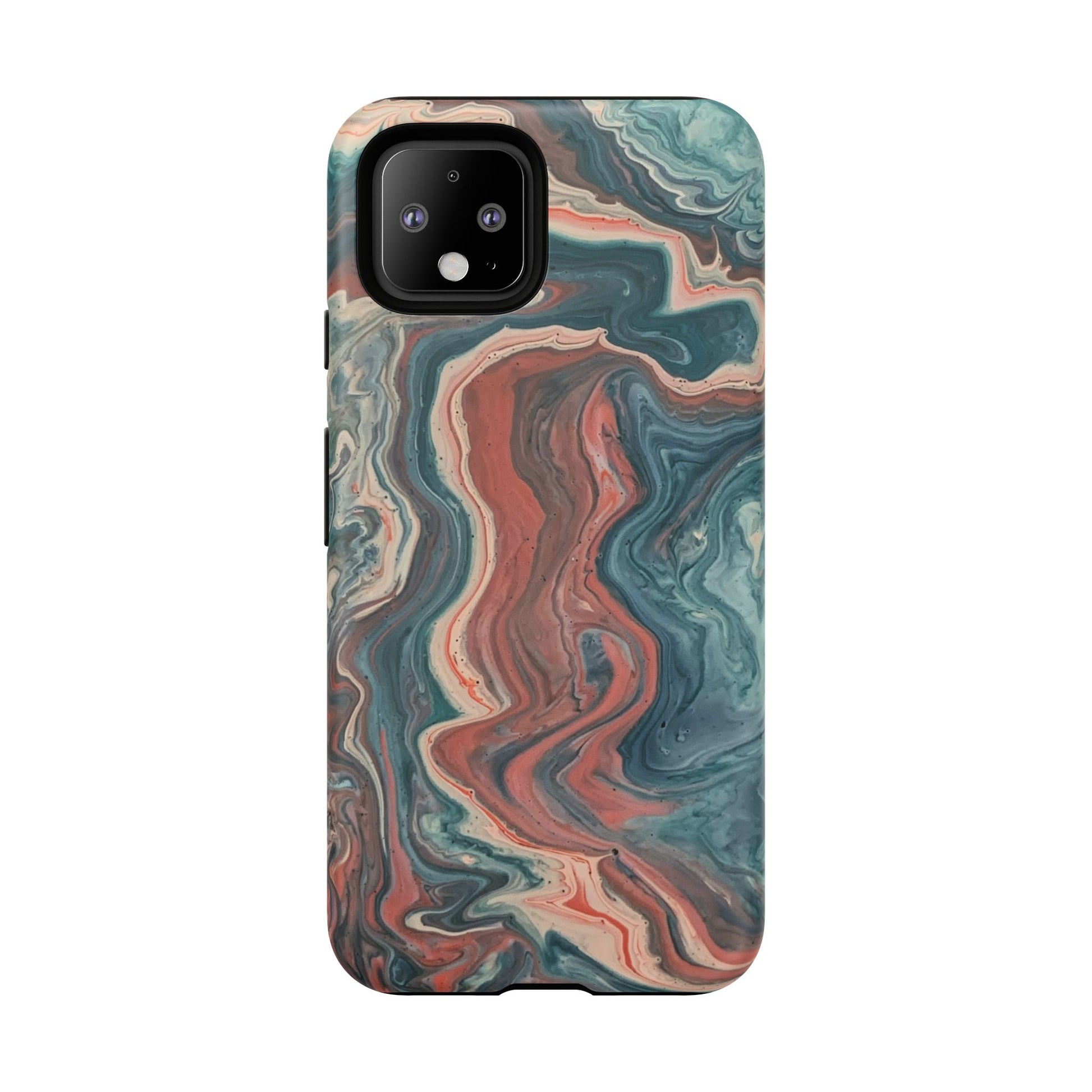 Artistic Phone Case, Tough Cases for Stylish Protection, Marble Design, Trendy Gift for Phone Lovers, Unique Cell Phone Accessory - FORMO