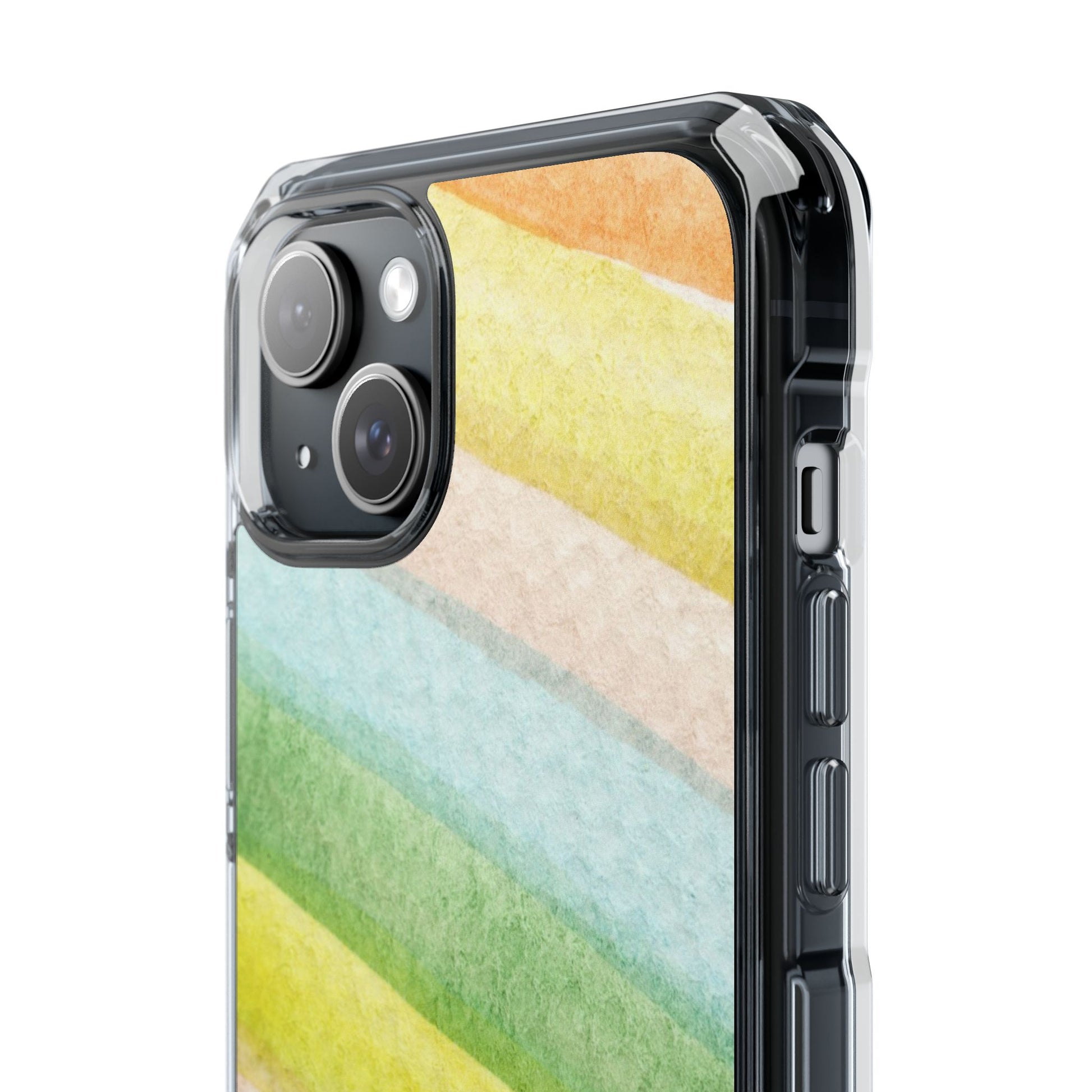 Colorful Watercolor Magnetic Phone Case for Impact Protection, Cute Phone Cover, Stylish Case for Gifts, Birthday, or Everyday Use - FORMO
