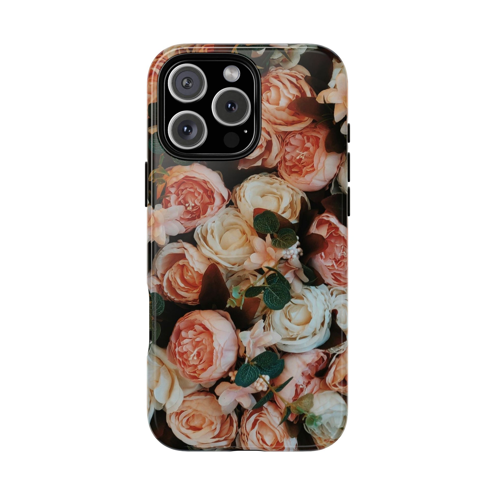 Floral Phone Case - Tough Cases, Rose Design, Floral Protection, Gift for Her, Cute Mobile Cover, Eco-Friendly Case - FORMO
