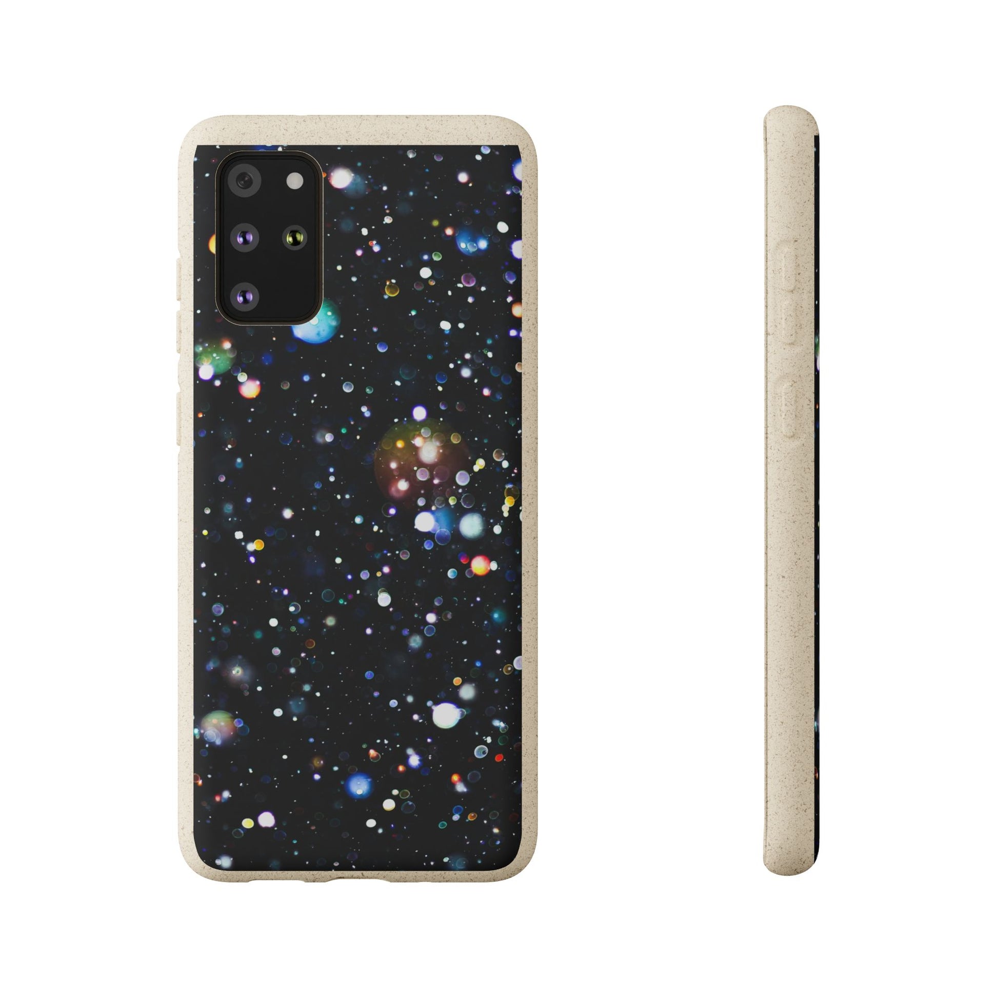 Eco-Friendly Phone Cases, Galaxy Print Biodegradable Cases, Sustainable Phone Accessories, Green Gifts for Her, Space Lover Gift - FORMO