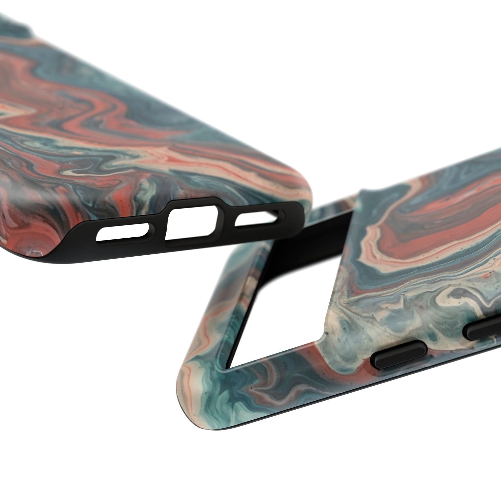 Artistic Phone Case, Tough Cases for Stylish Protection, Marble Design, Trendy Gift for Phone Lovers, Unique Cell Phone Accessory - FORMO