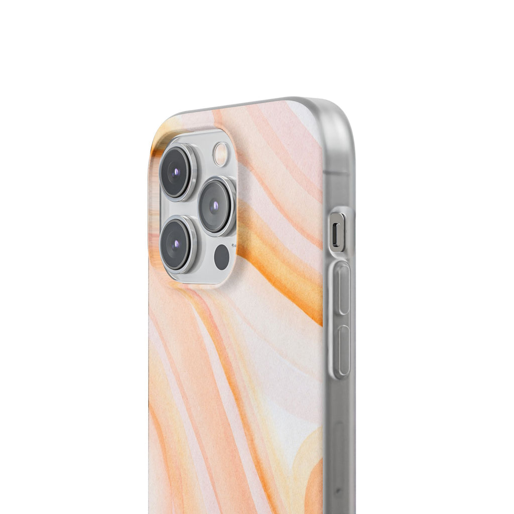 Aesthetic Phone Case, Soft Pastel Flexible Cover, Trendy Mobile Accessories, Gift for Her, Cute Phone Protection - FORMO