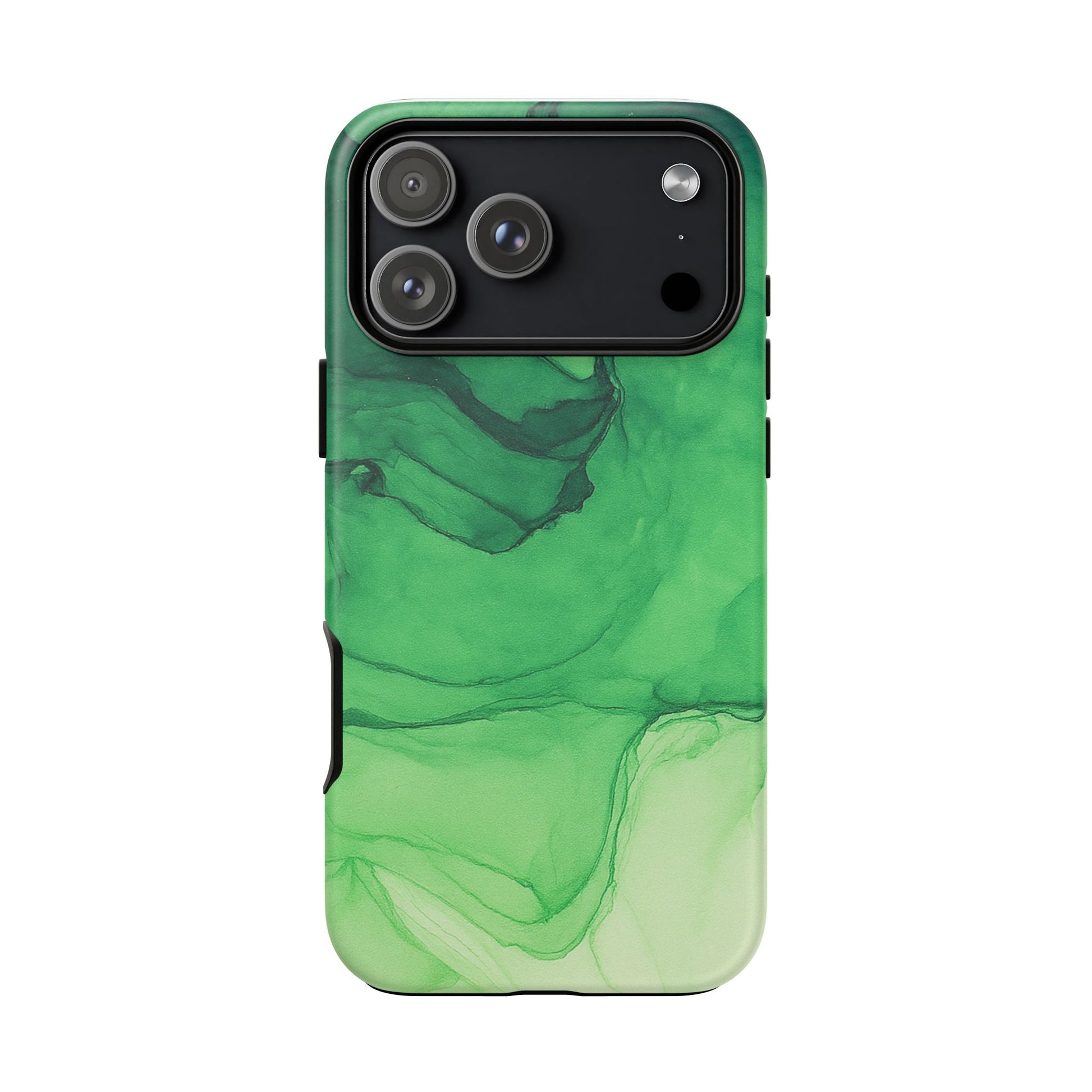 Stylish Phone Case for Nature Lovers, Tough Cases, Green Marble Design, Organic Aesthetic, Unique Gift, Eco-friendly Accessories