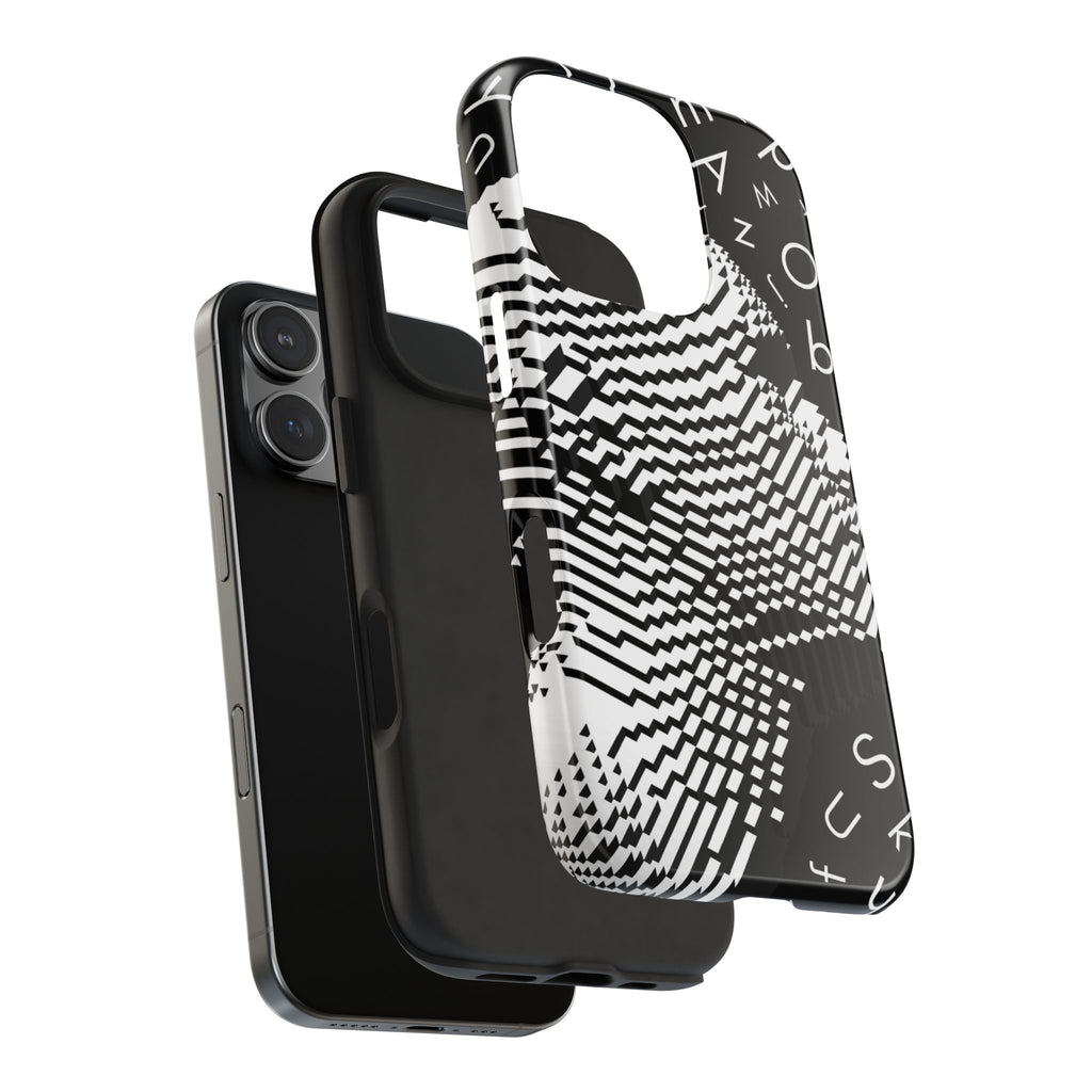 Mono Matrix Tough Phone Case (iPhone & Samsung Compatible) - FORMO