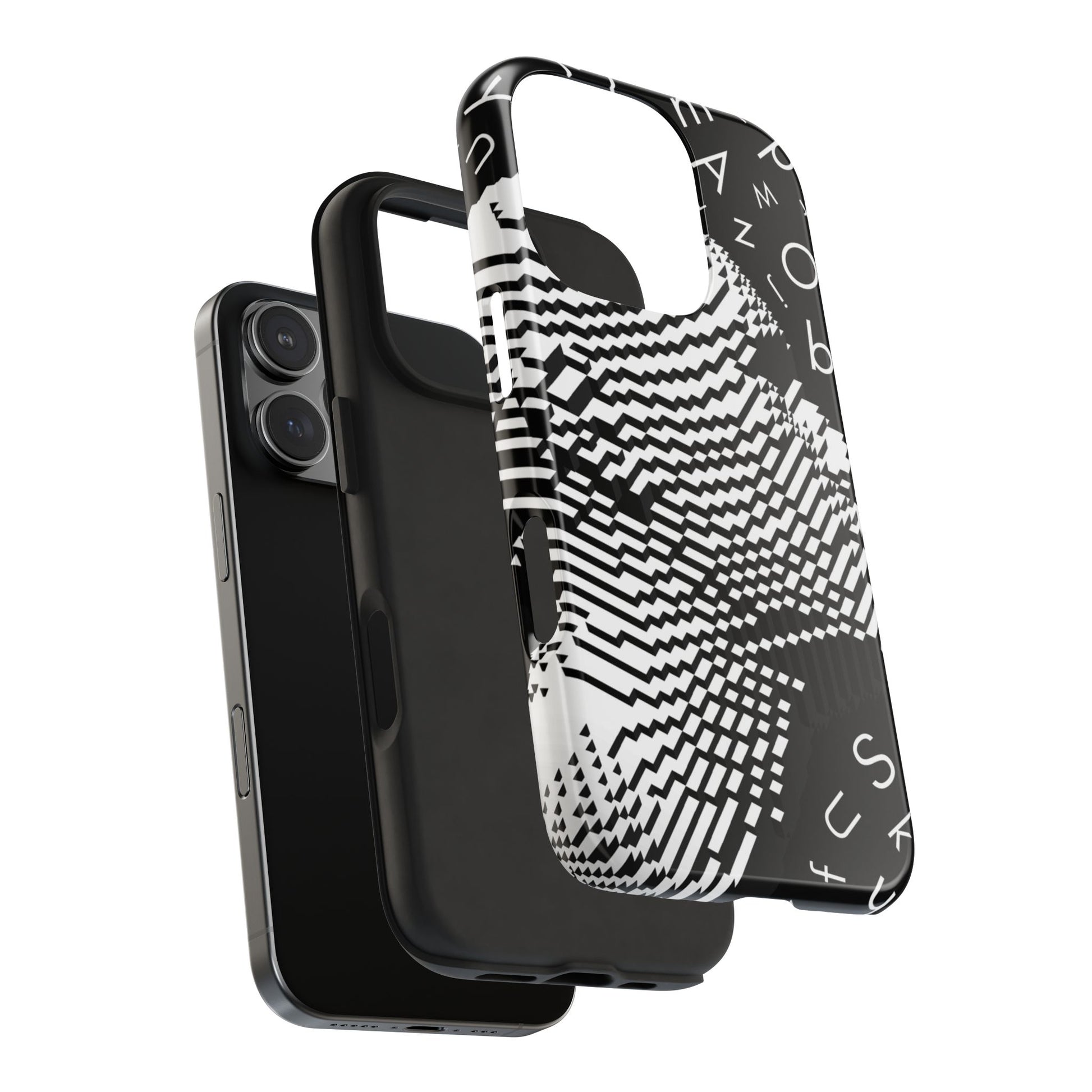 Mono Matrix Tough Phone Case (iPhone & Samsung Compatible) - FORMO