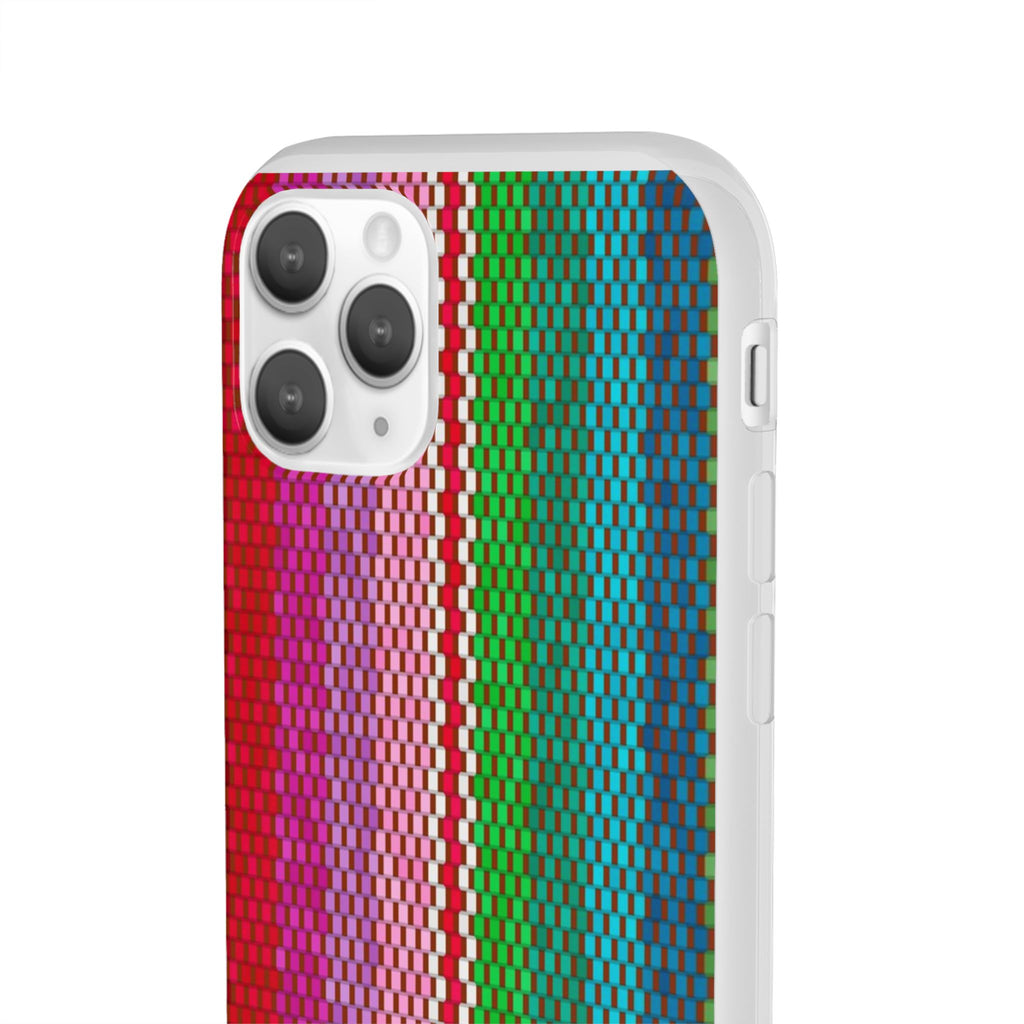 Colorful Striped Flexi Phone Case (iPhone & Samsung Compatible) - FORMO