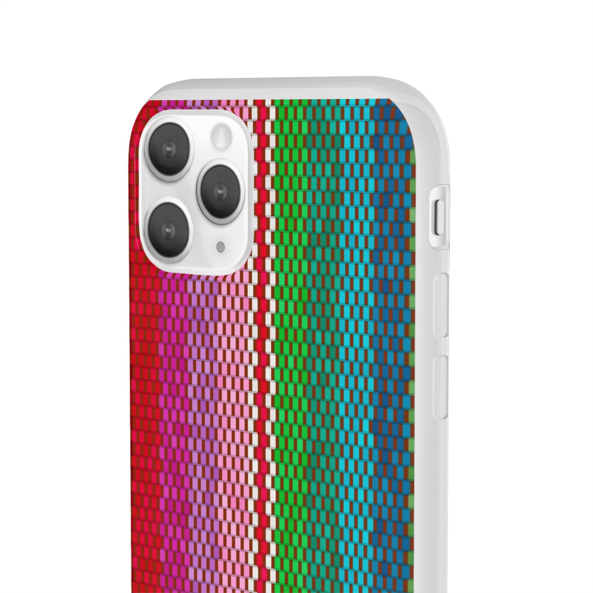 Colorful Striped Flexi Phone Case (iPhone & Samsung Compatible) - FORMO