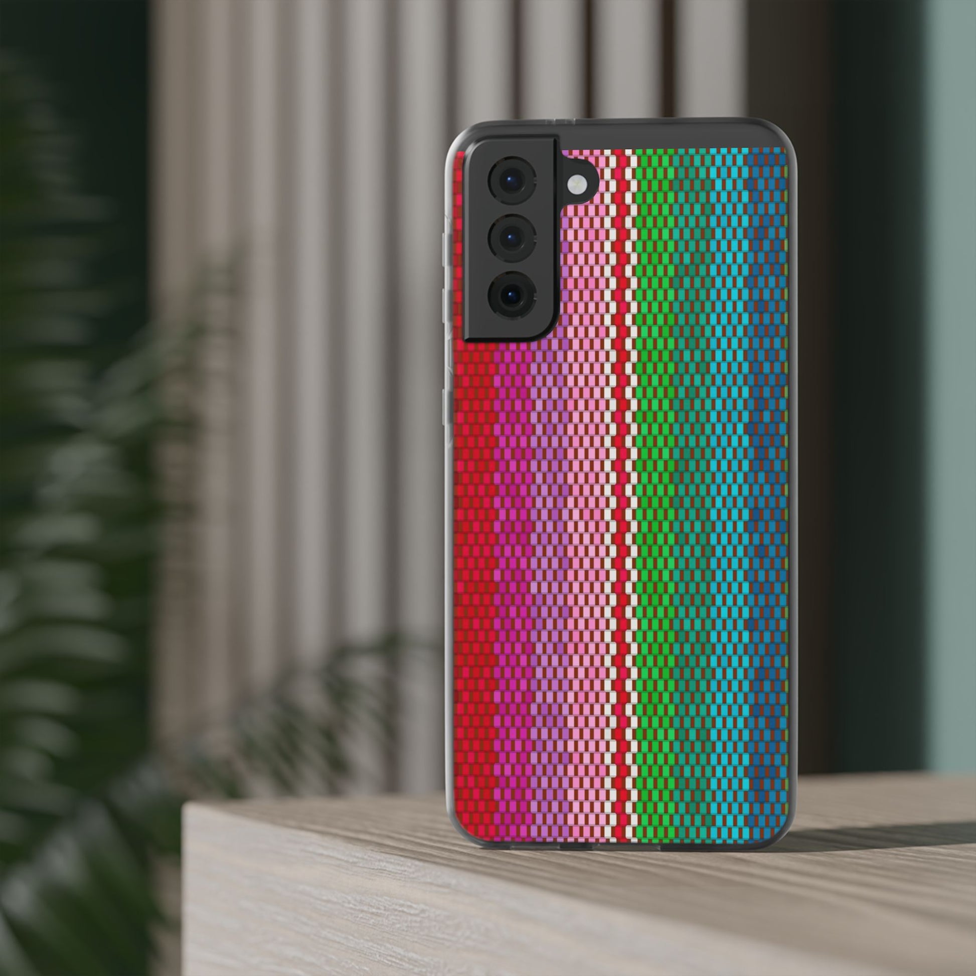 Colorful Striped Flexi Phone Case (iPhone & Samsung Compatible) - FORMO