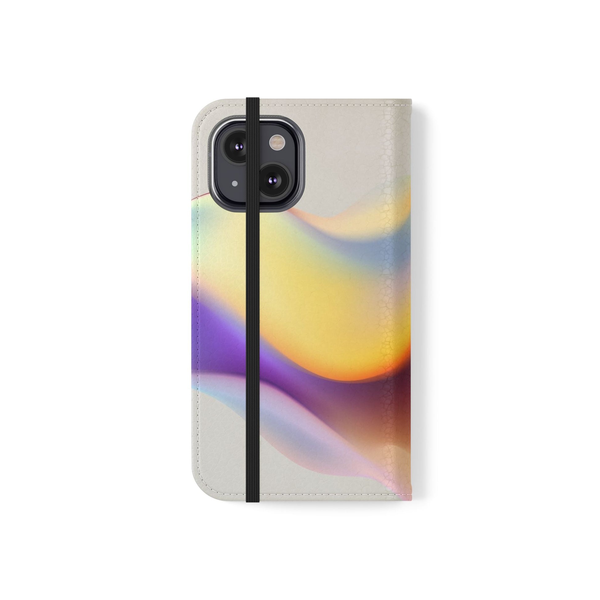 Abstract Gradient Wave Phone Wallet Case (iPhone & Samsung Compatible) - FORMO