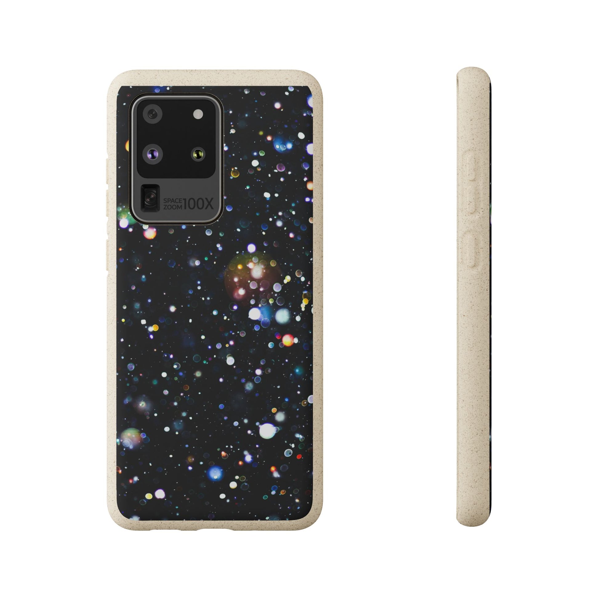 Eco-Friendly Phone Cases, Galaxy Print Biodegradable Cases, Sustainable Phone Accessories, Green Gifts for Her, Space Lover Gift - FORMO