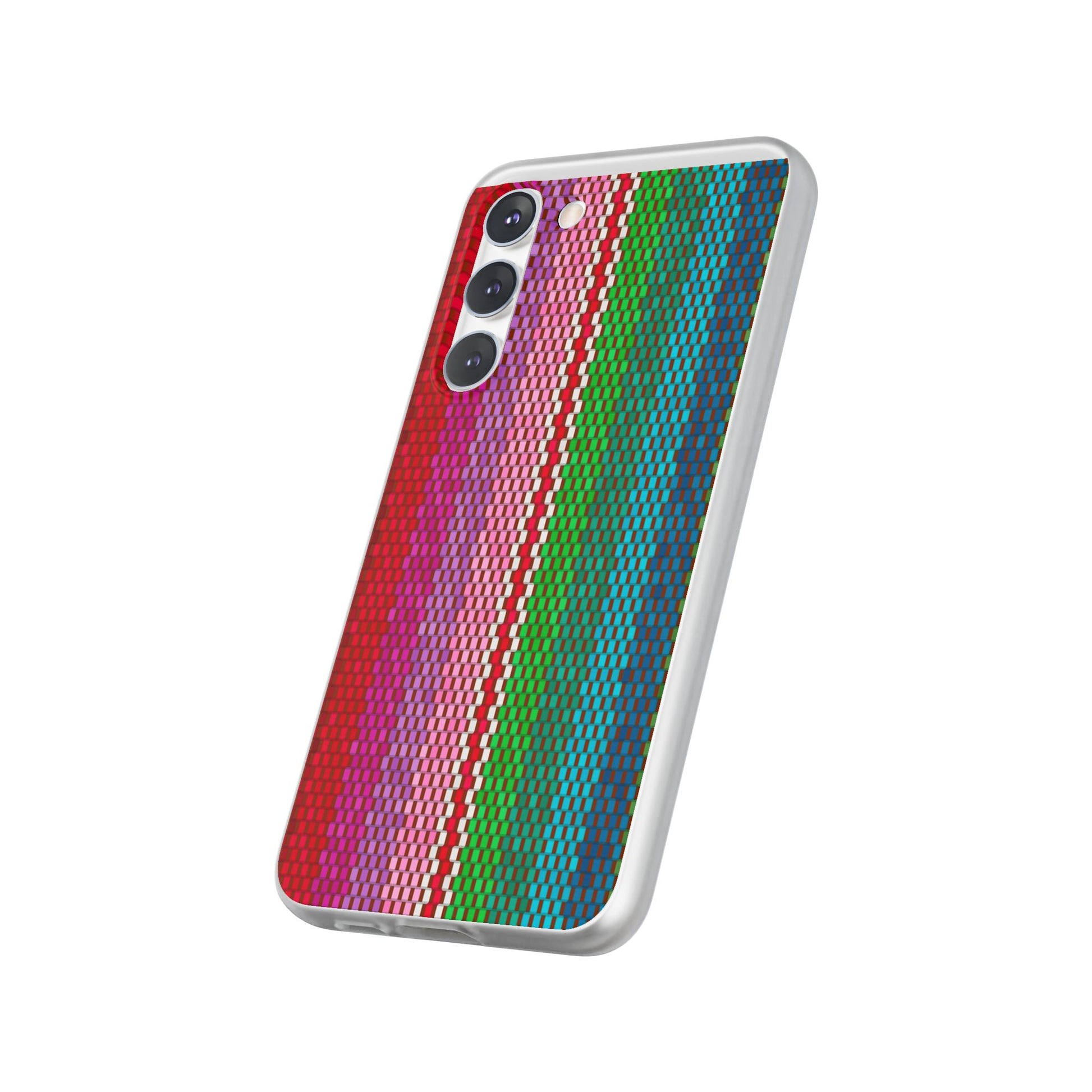 Colorful Striped Flexi Phone Case (iPhone & Samsung Compatible) - FORMO