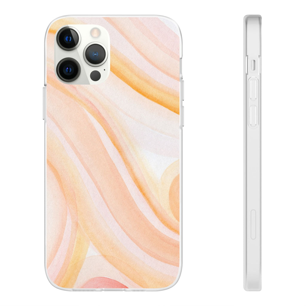 Aesthetic Phone Case, Soft Pastel Flexible Cover, Trendy Mobile Accessories, Gift for Her, Cute Phone Protection - FORMO