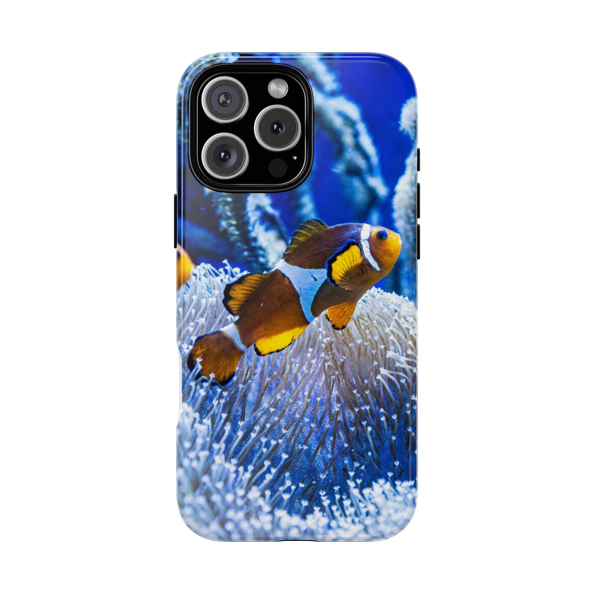 Colorful Marine Life Phone Case, Fish Case, Ocean Lover Gift, Underwater Art, Unique Phone Cover, Tough Phone Protector - FORMO
