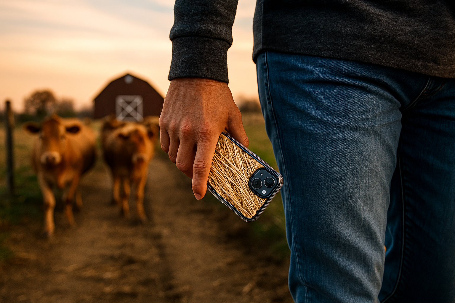 Magnetic Clear Impact Phone Cases for Nature Lovers, Durable Phone Cover, Unique Gift, Eco-Friendly Case, Seasonal Style