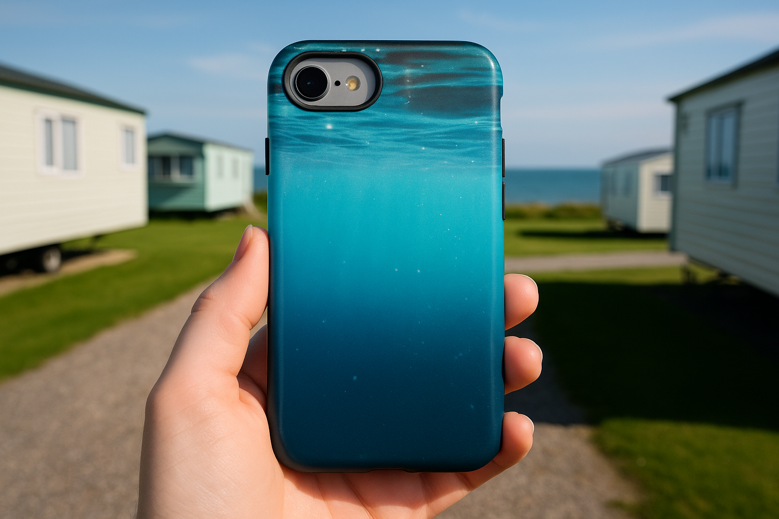 Ocean-Inspired Phone Case, Tough Case for Protection, Gift for Water Lovers, Summer Accessory, Trendy Smartphone Cover - FORMO