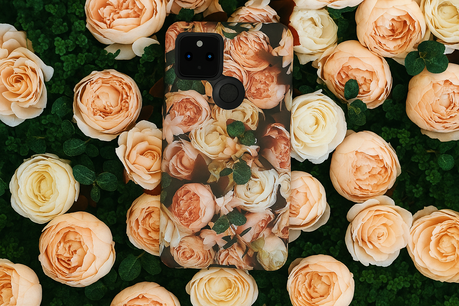 Floral Phone Case - Tough Cases, Rose Design, Floral Protection, Gift for Her, Cute Mobile Cover, Eco-Friendly Case - FORMO