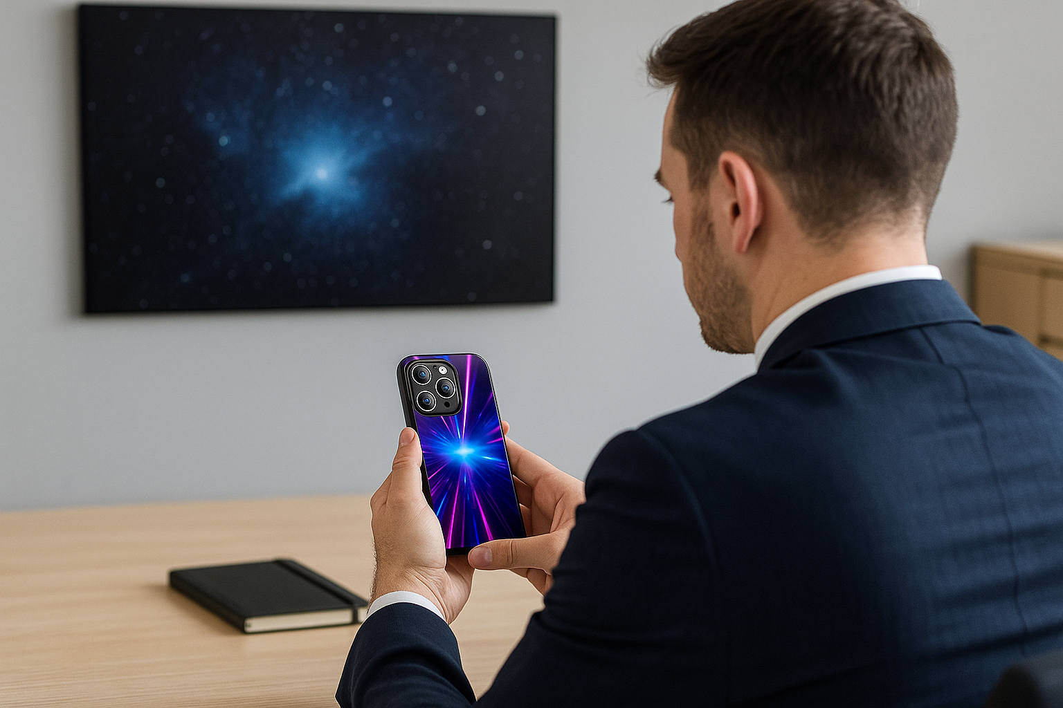 Galactic Slim Phone Cases – Cosmic Design for Space Lovers, Trendy Phone Accessories, Unique Gifts, Outer Space Decor - FORMO