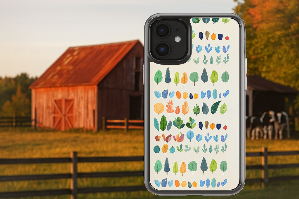 Abstract Blue Wave Phone Case, Clear Phone Cover, Stylish Mobile Accessory, Customizable Gift, Trendy Tech Case, Unique Phone Shell - FORMO