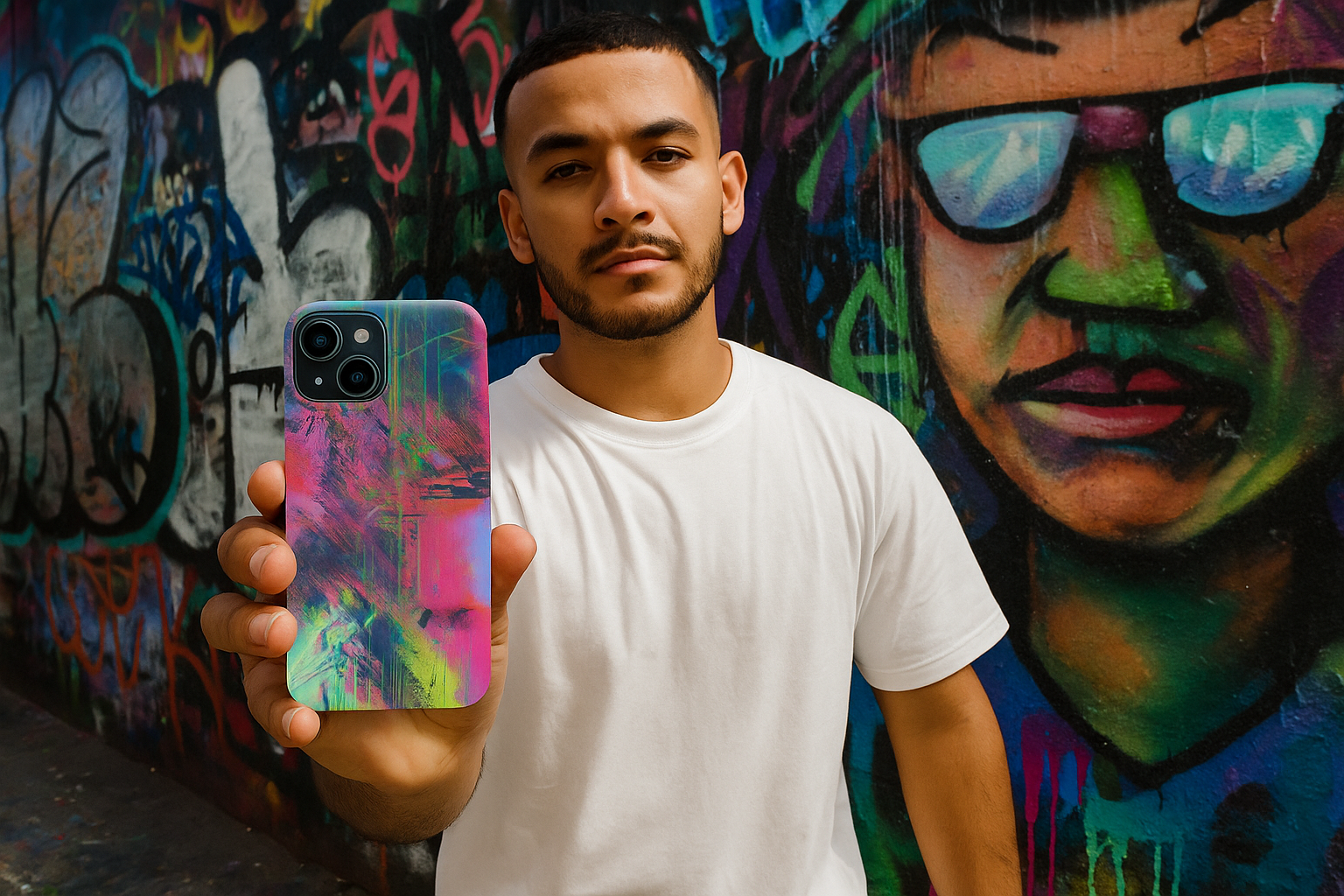Vibrant Abstract Flexi Cases for Phone | Colorful Phone Cover | Unique Art Protection | Gift for Art Lovers | Trendy Phone Accessory - FORMO