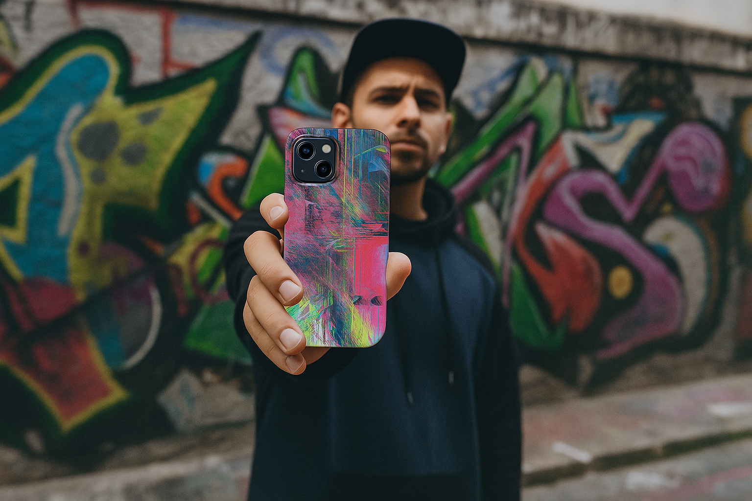 Vibrant Abstract Flexi Cases for Phone | Colorful Phone Cover | Unique Art Protection | Gift for Art Lovers | Trendy Phone Accessory - FORMO