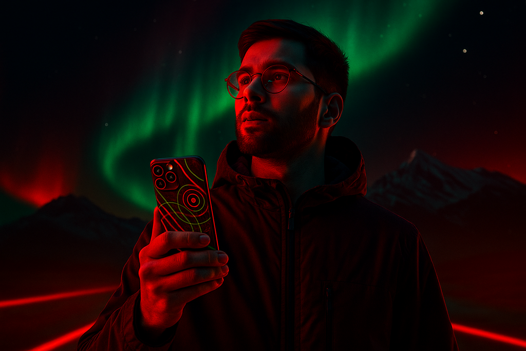 Vibrant Magnetic Phone Case – Stylish Protection, Colorful Spiral Design, Trendy Gift, Unique Accessory, Holiday Present, Customizable Case - FORMO
