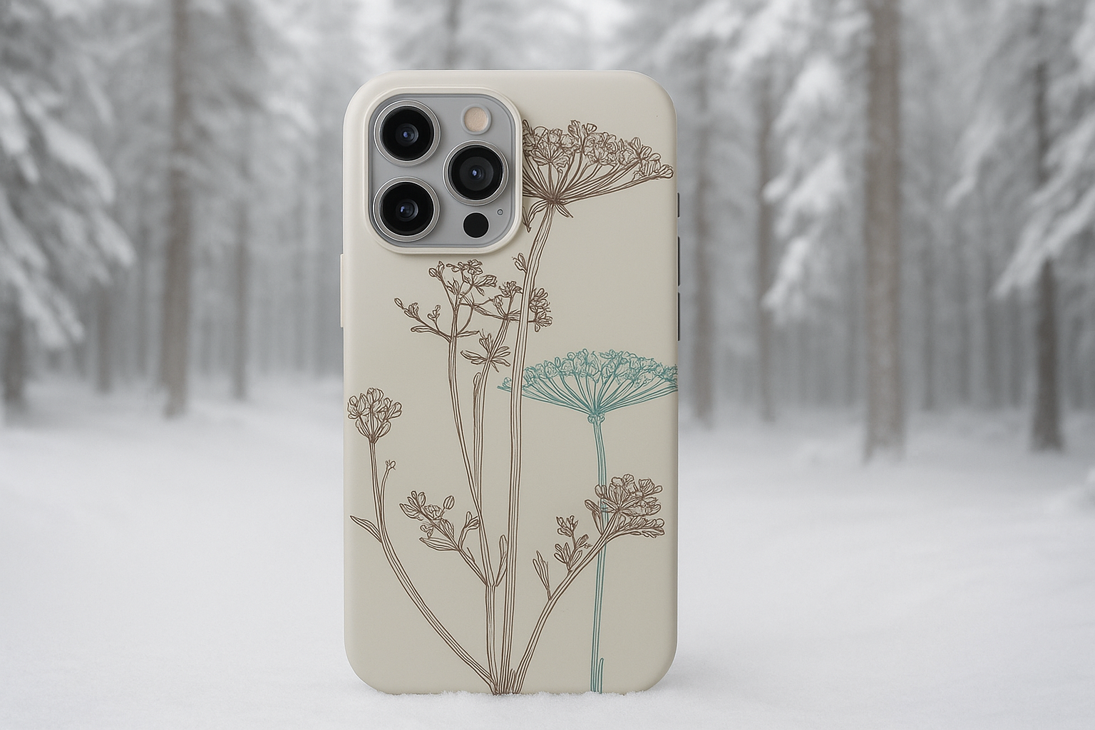 Botanical Flexi Cases | Floral Phone Covers for Nature Lovers, Gifts for Her, Eco-Friendly Accessories, Spring Decor - FORMO