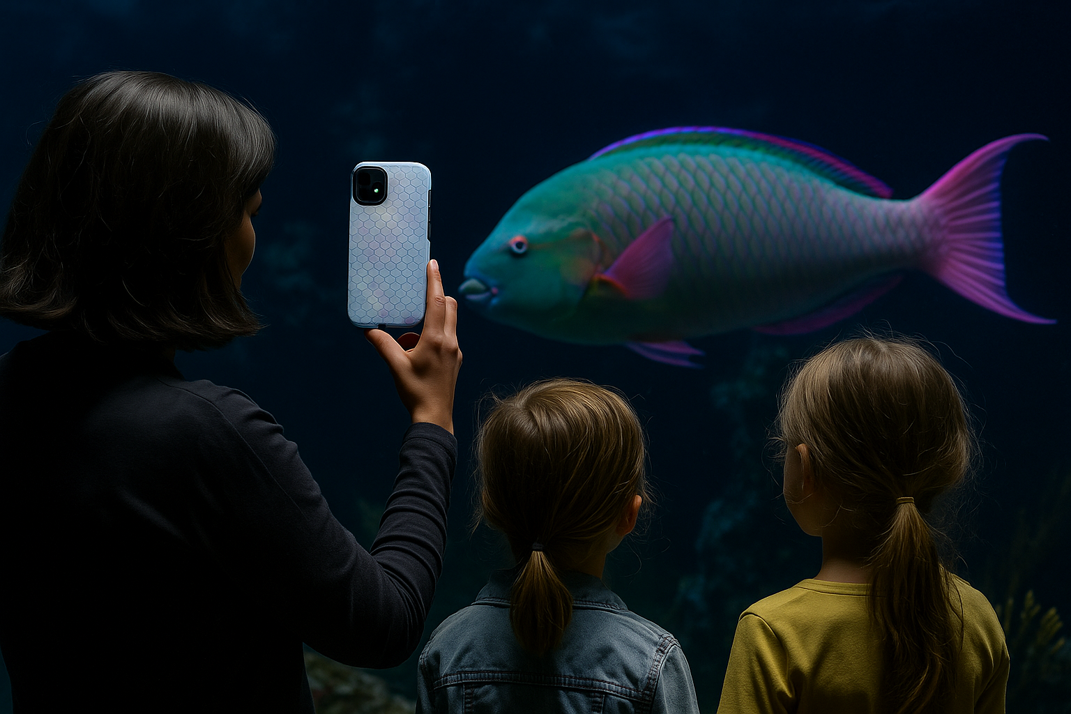 Mermaid Scale Phone Case | Tough Magnetic Cases, Unique Smartphone Cover, Trendy Accessories, Beach Vibes, Perfect Gift