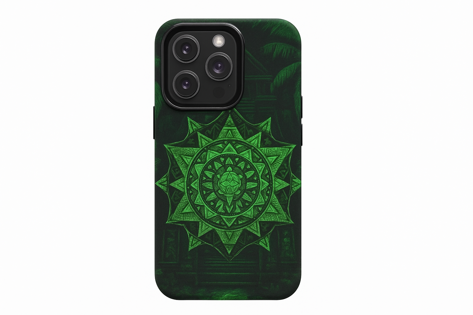 Castle of Music — Green Pattern Tough Phone Case (iPhone & Samsung)
