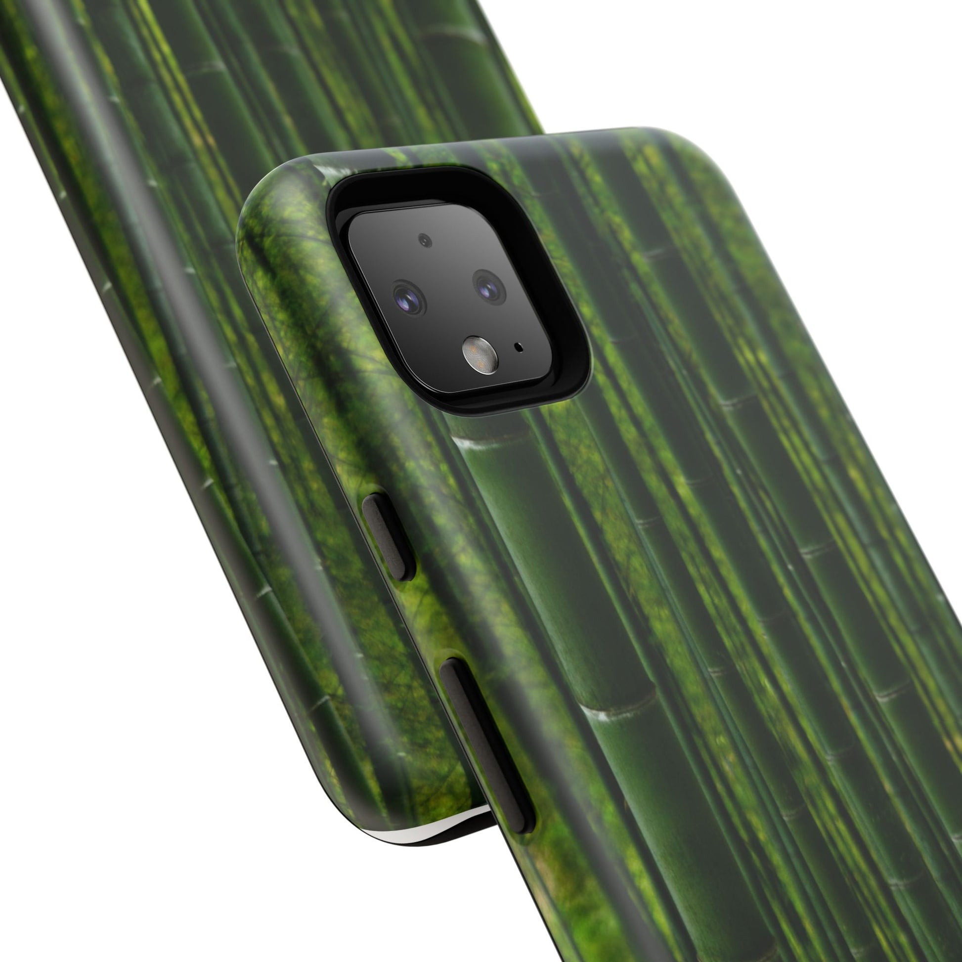 Bamboo Phone Case - Tough Cases, Nature Lover Gift, Eco-Friendly Phone Accessory, Greenery Design, Unique Smartphone Cover - FORMO
