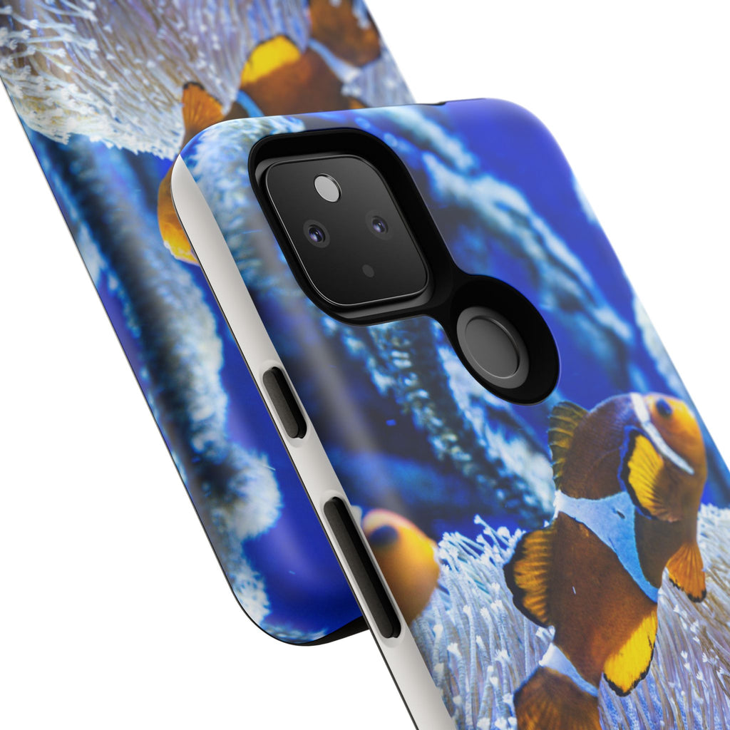 Colorful Marine Life Phone Case, Fish Case, Ocean Lover Gift, Underwater Art, Unique Phone Cover, Tough Phone Protector - FORMO