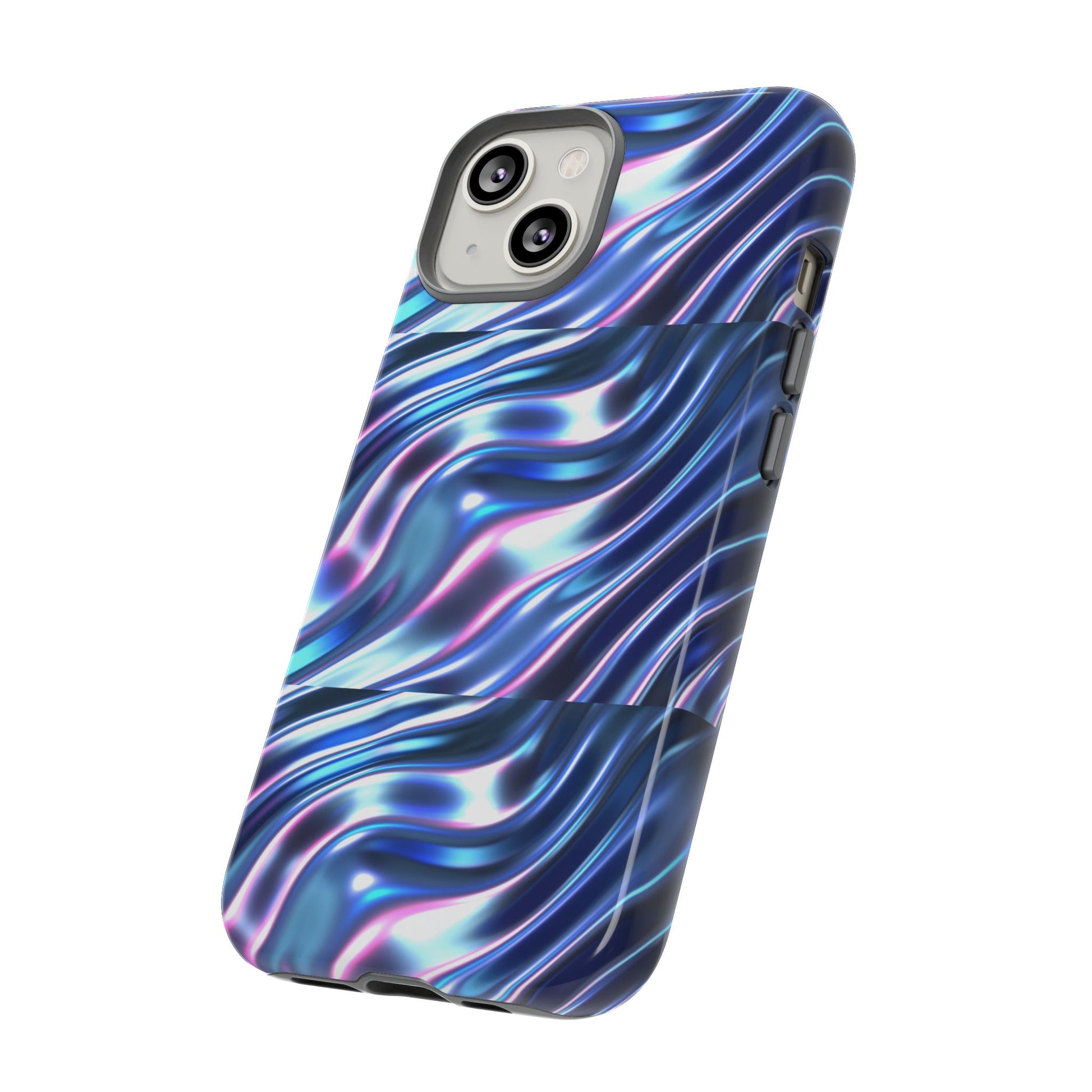 Iridescent Glossy Tough Phone Case (iPhone, Samsung & Google Pixel Compatible) - FORMO