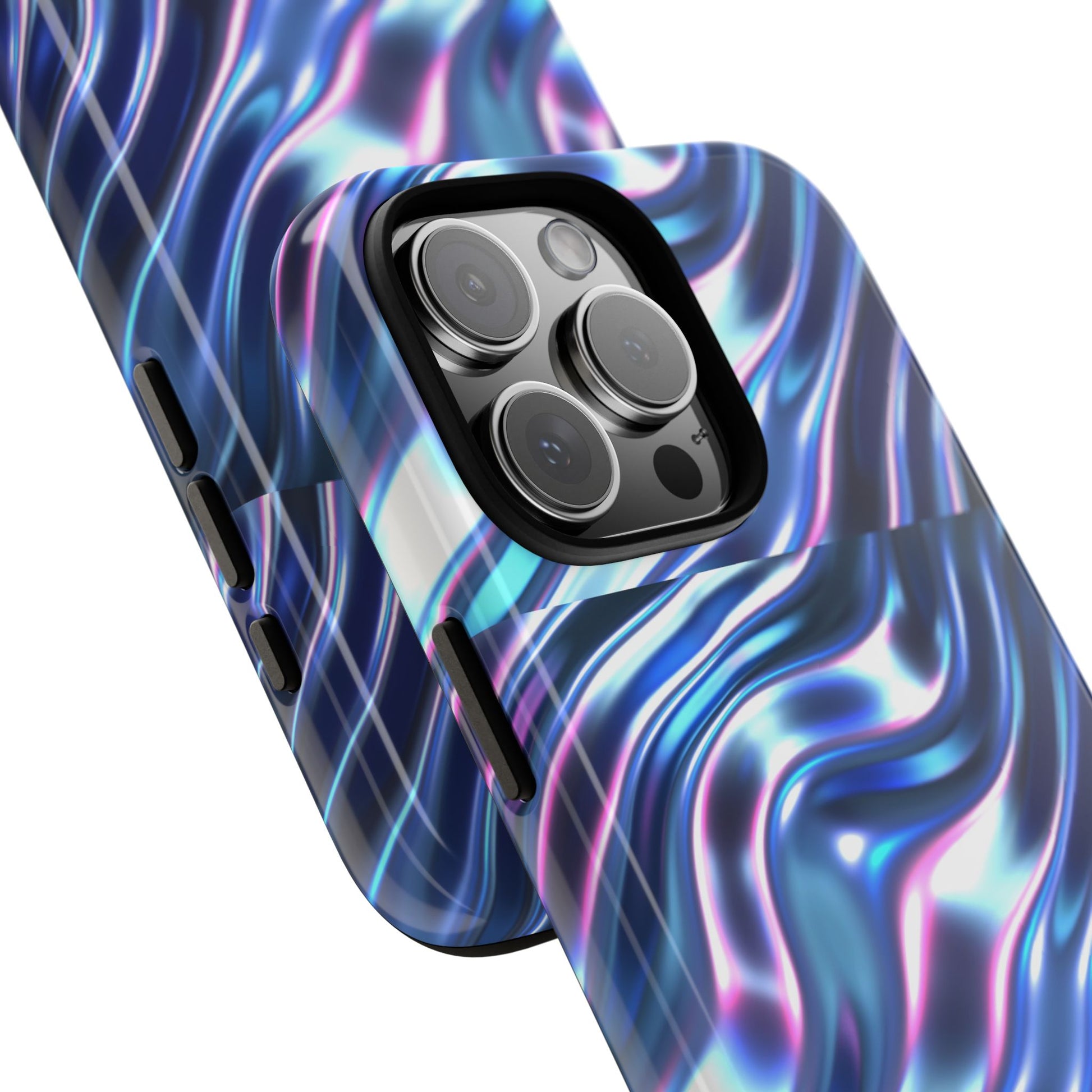 Iridescent Glossy Tough Phone Case (iPhone, Samsung & Google Pixel Compatible) - FORMO