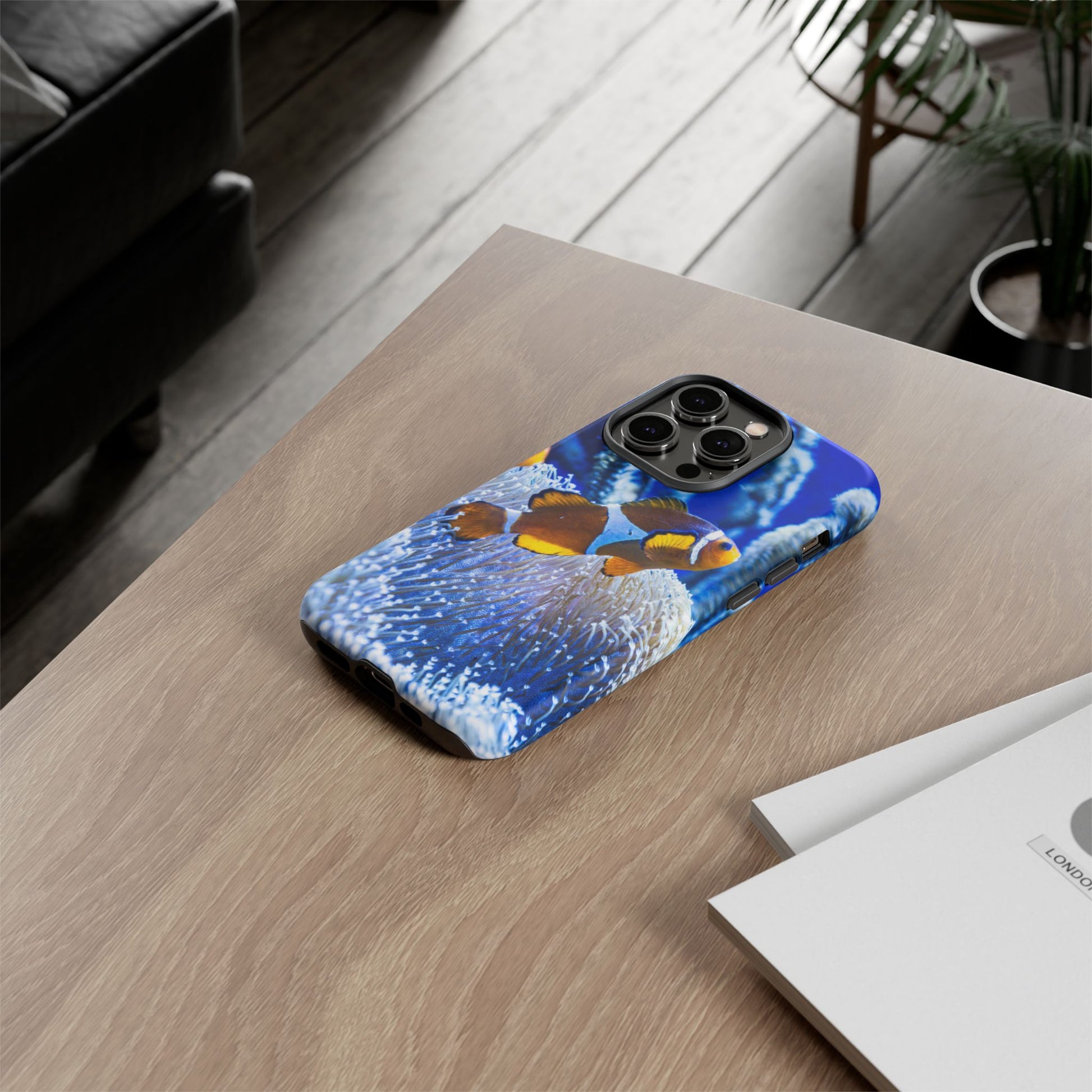 Colorful Marine Life Phone Case, Fish Case, Ocean Lover Gift, Underwater Art, Unique Phone Cover, Tough Phone Protector - FORMO