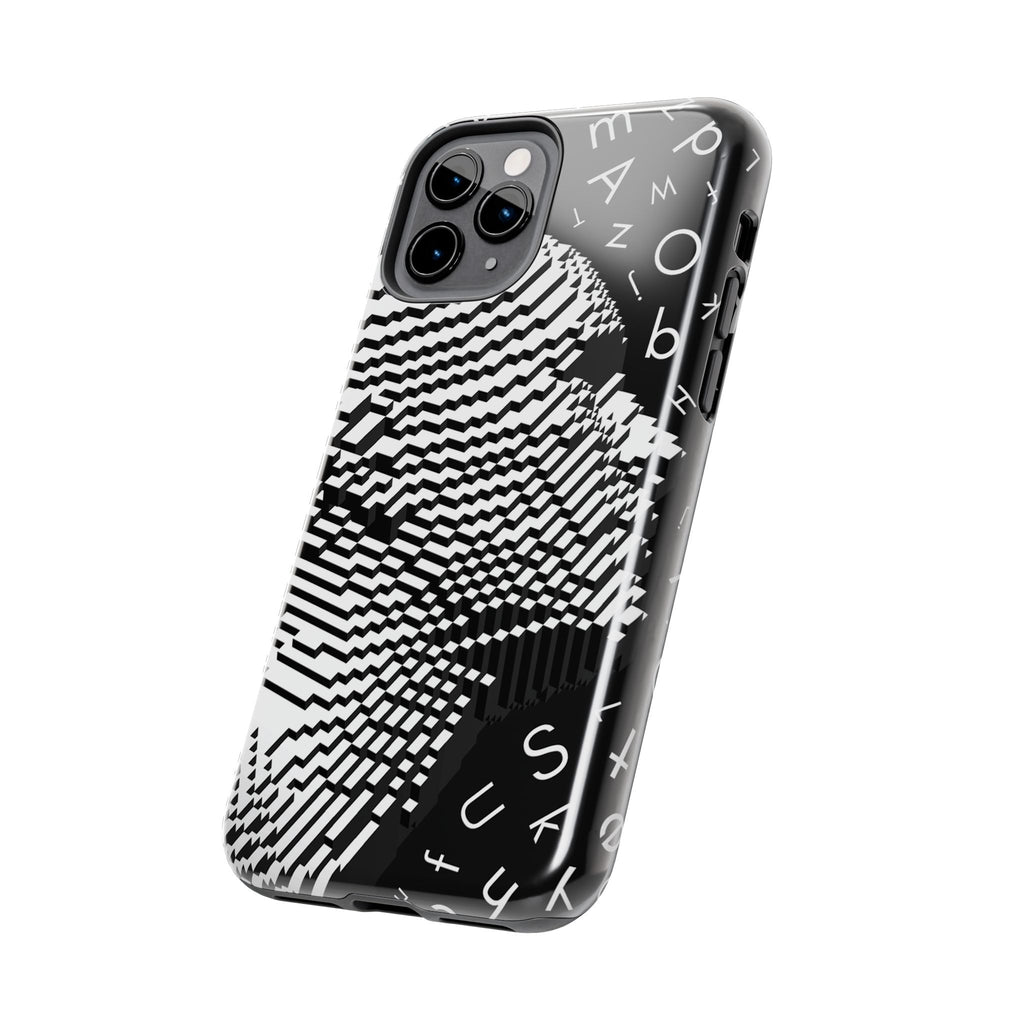 Mono Matrix Tough Phone Case (iPhone & Samsung Compatible) - FORMO