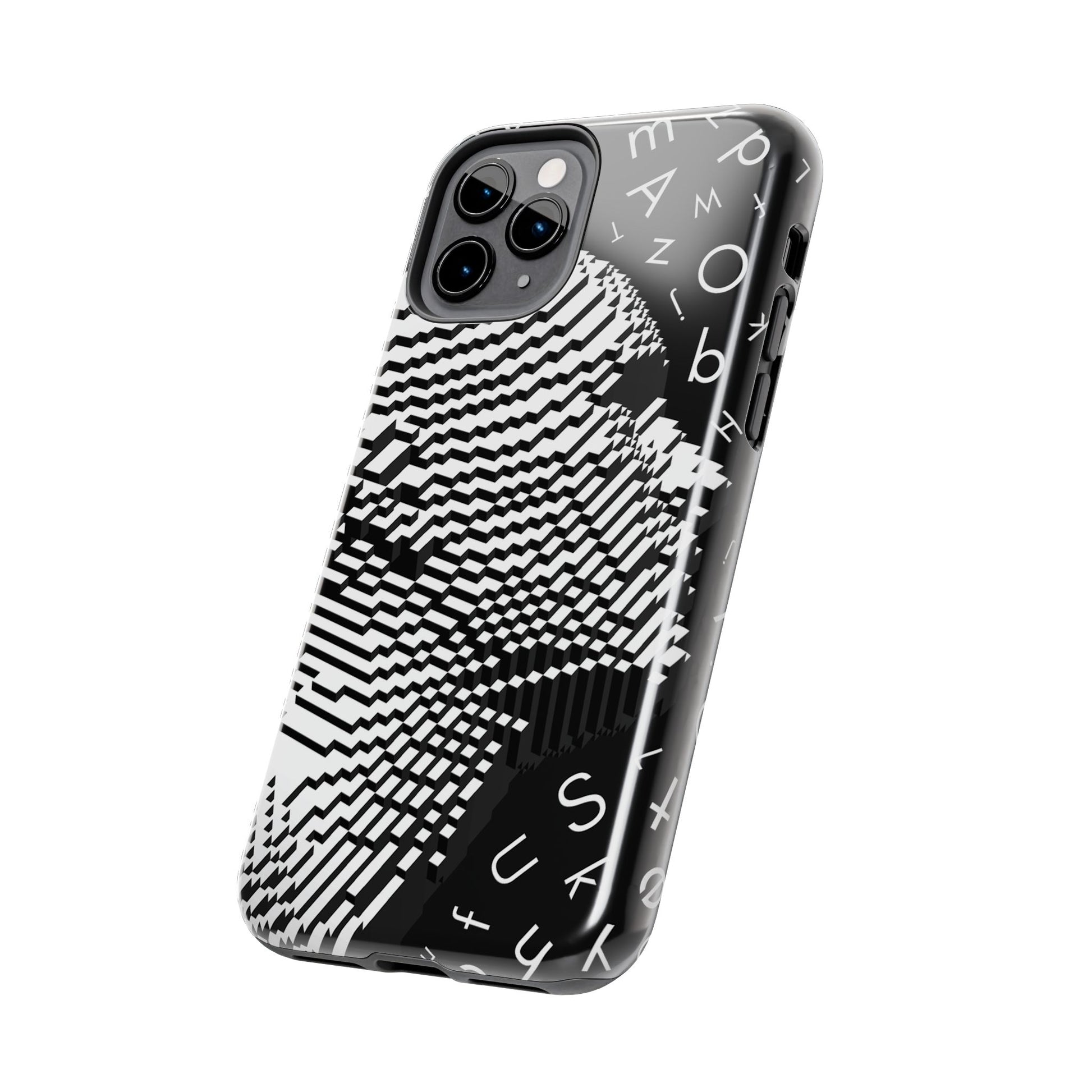 Mono Matrix Tough Phone Case (iPhone & Samsung Compatible) - FORMO