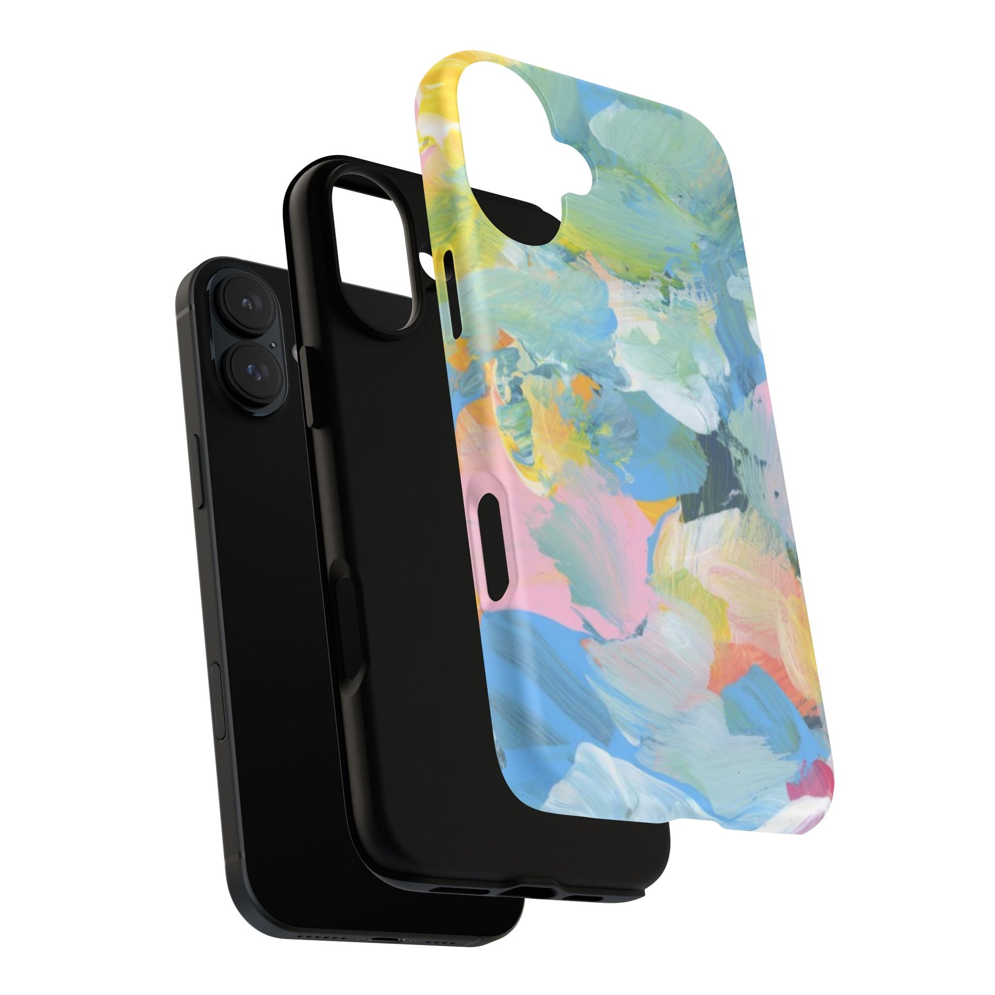 Colorful Tough Magnetic Phone Case, Vibrant Phone Protection, Unique Gift for Her, Modern Design, Holiday Gift Idea - FORMO