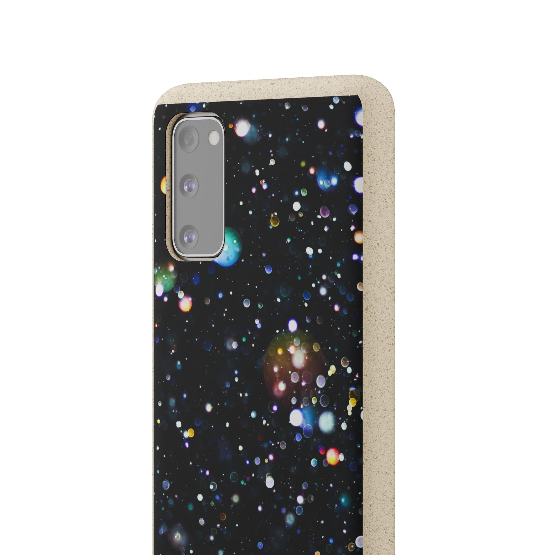 Eco-Friendly Phone Cases, Galaxy Print Biodegradable Cases, Sustainable Phone Accessories, Green Gifts for Her, Space Lover Gift - FORMO