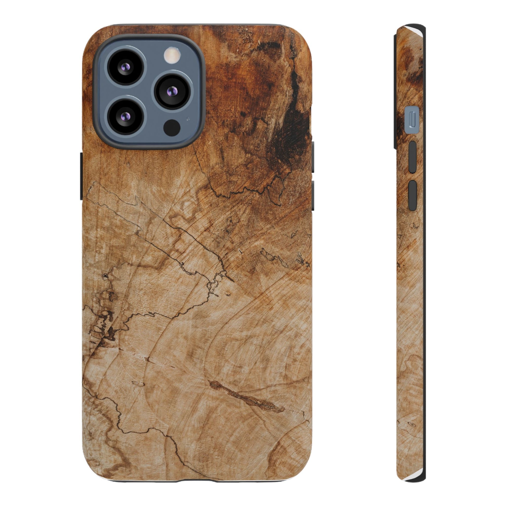 Woodland-Inspired Phone Case | Tough Cases, Natural Wood Grain Cover, Rustic Tech Accessory, Nature Lover Gift, Eco-Friendly - FORMO