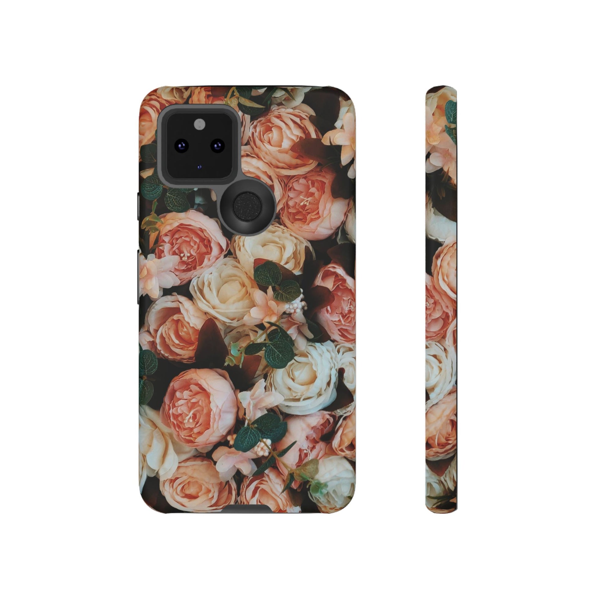 Floral Phone Case - Tough Cases, Rose Design, Floral Protection, Gift for Her, Cute Mobile Cover, Eco-Friendly Case - FORMO